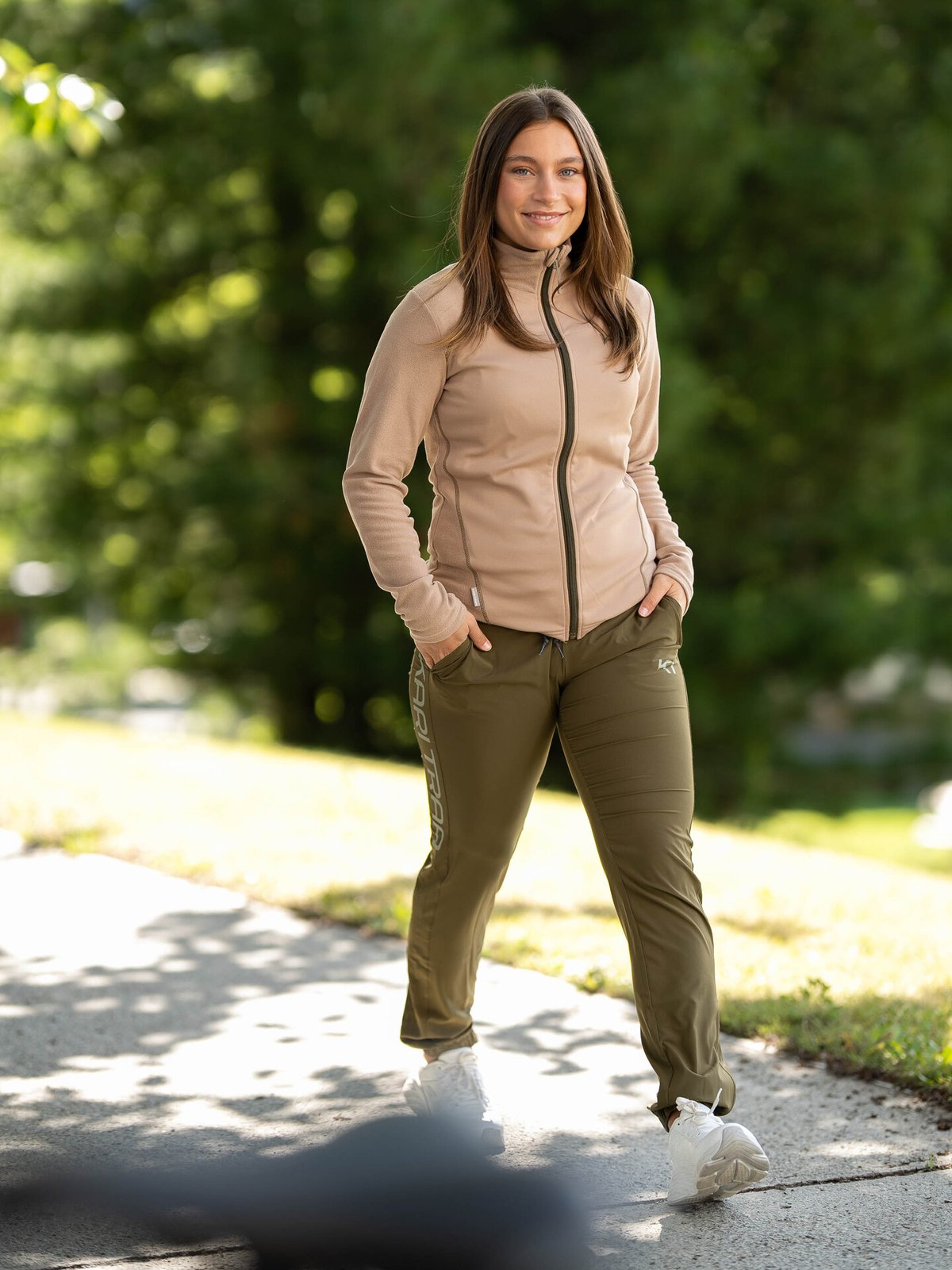 Kari Traa Kari Full Zip Fleece Sandy