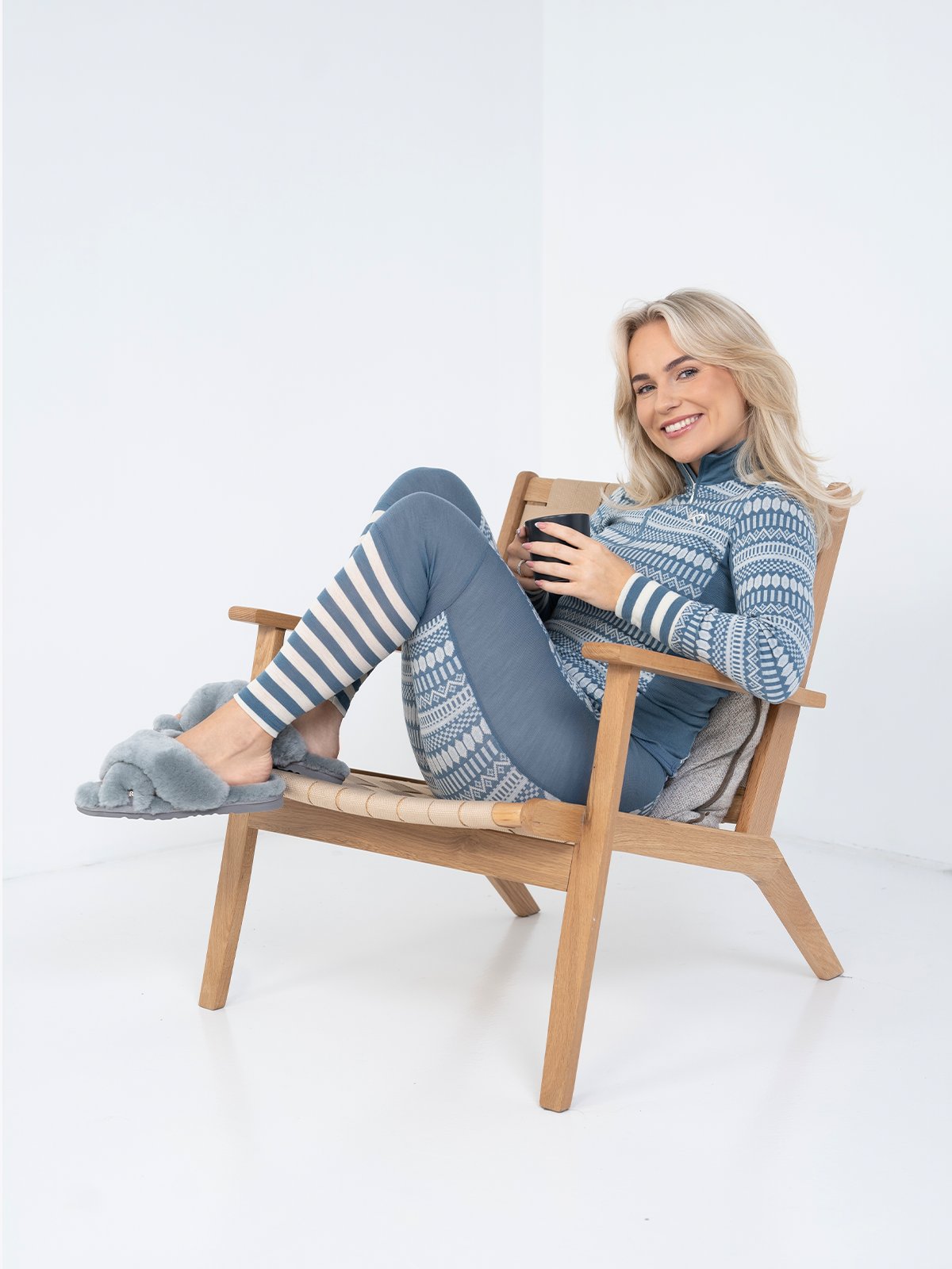 Kari Traa Kari Traa Åkle Half Zip Sail - Get Inspired Exclusive Collection