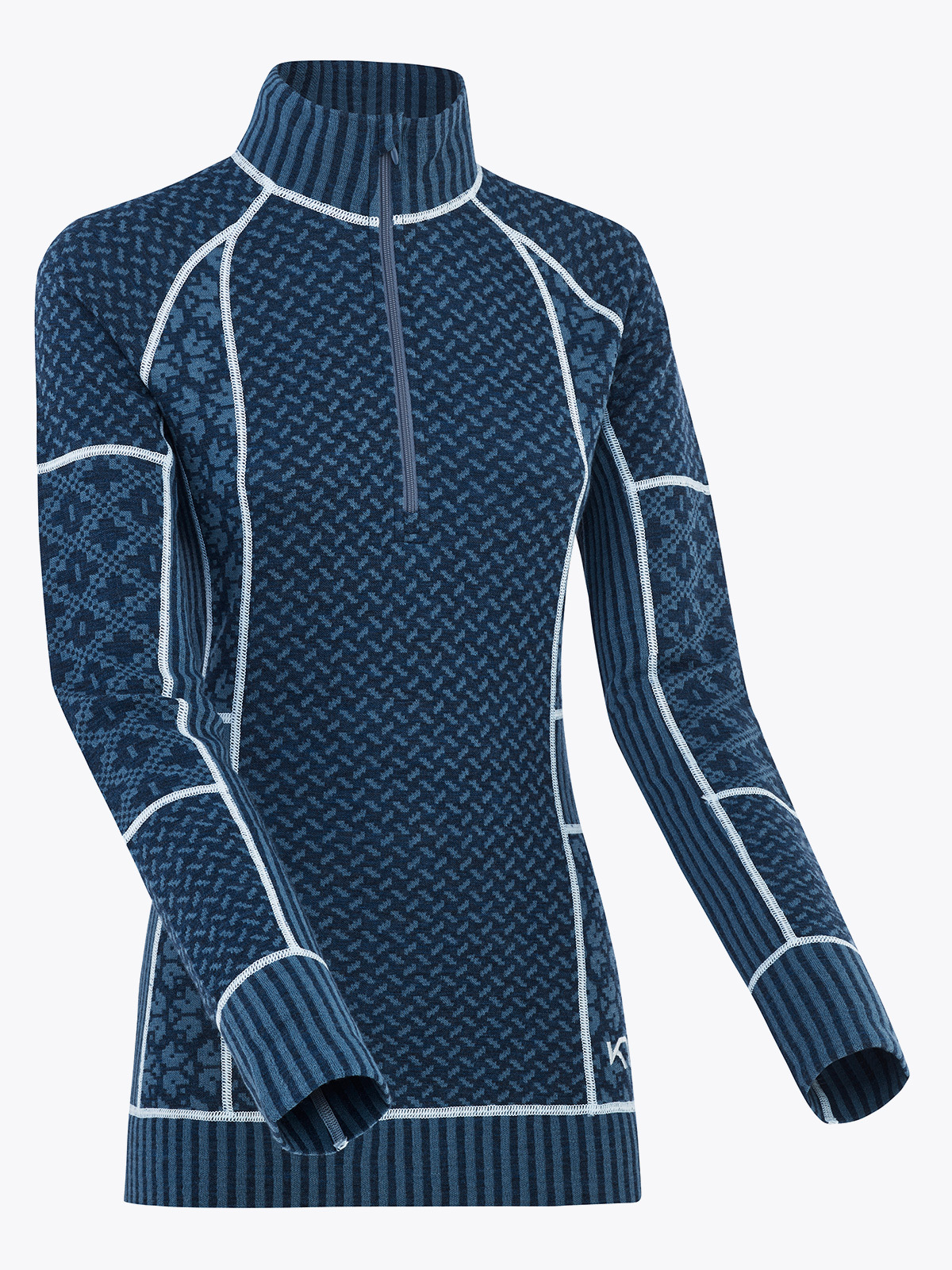 Kari Traa Smekker Half Zip Marin