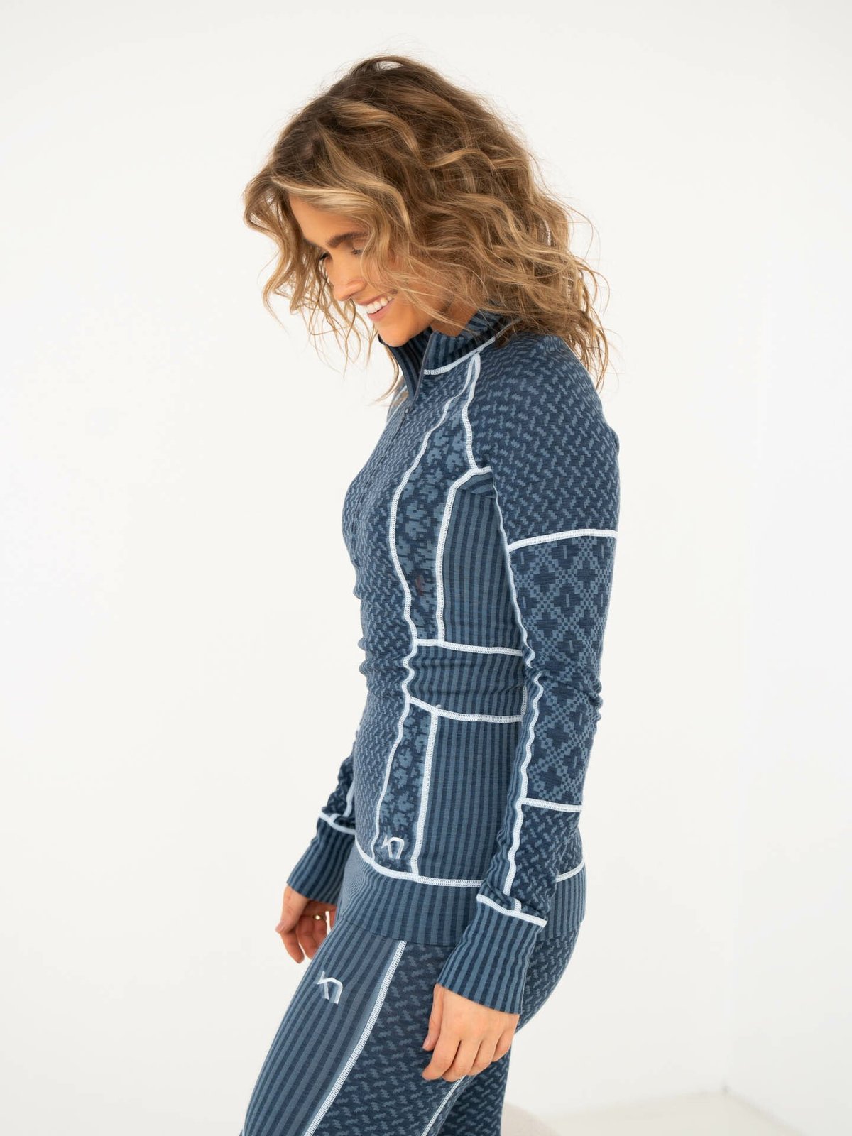 Kari Traa Smekker Half Zip Marin