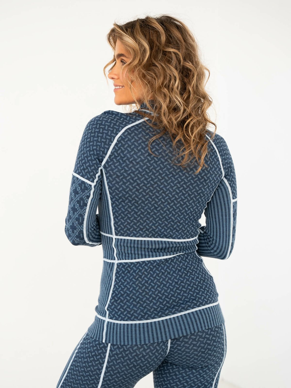 Kari Traa Smekker Half Zip Marin