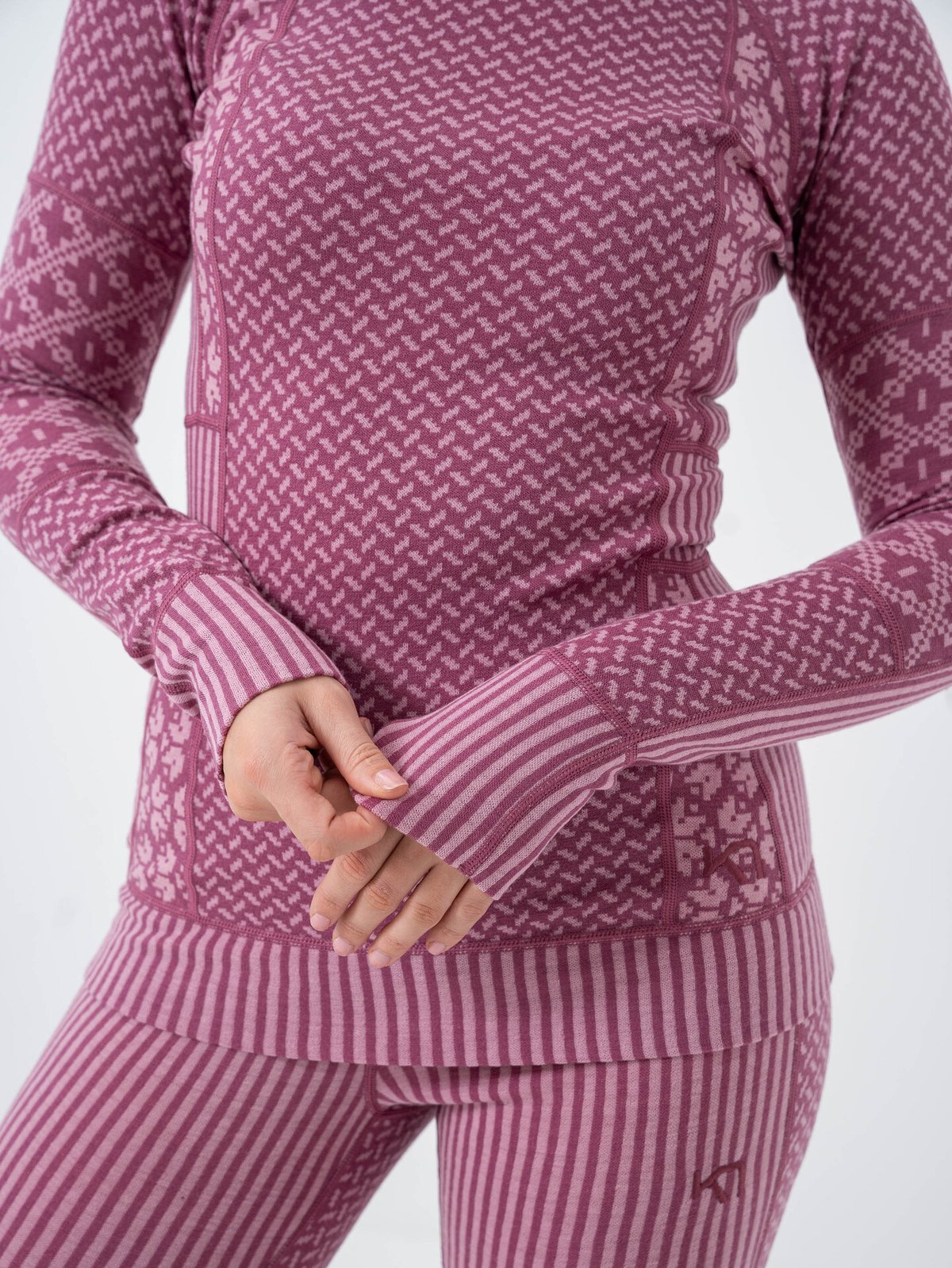 Kari Traa Smekker Long Sleeve Plum