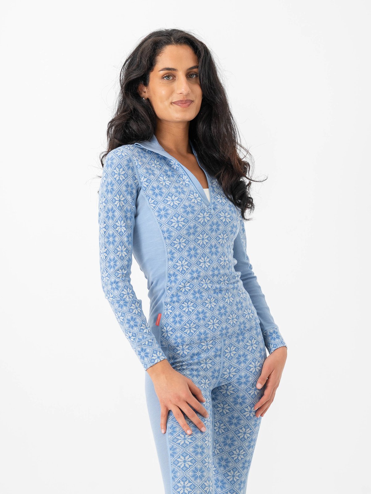 Kari Traa Rose Half Zip Iris Blue