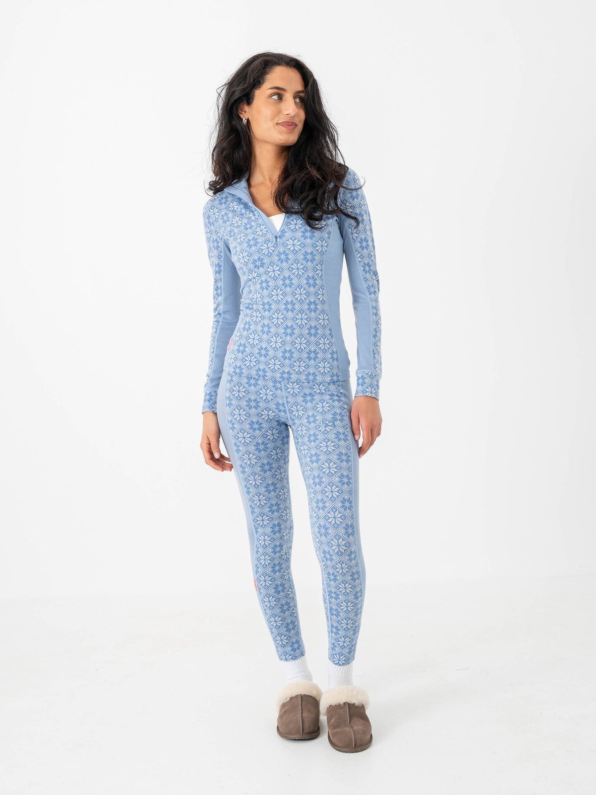 Kari Traa Rose Half Zip Iris Blue