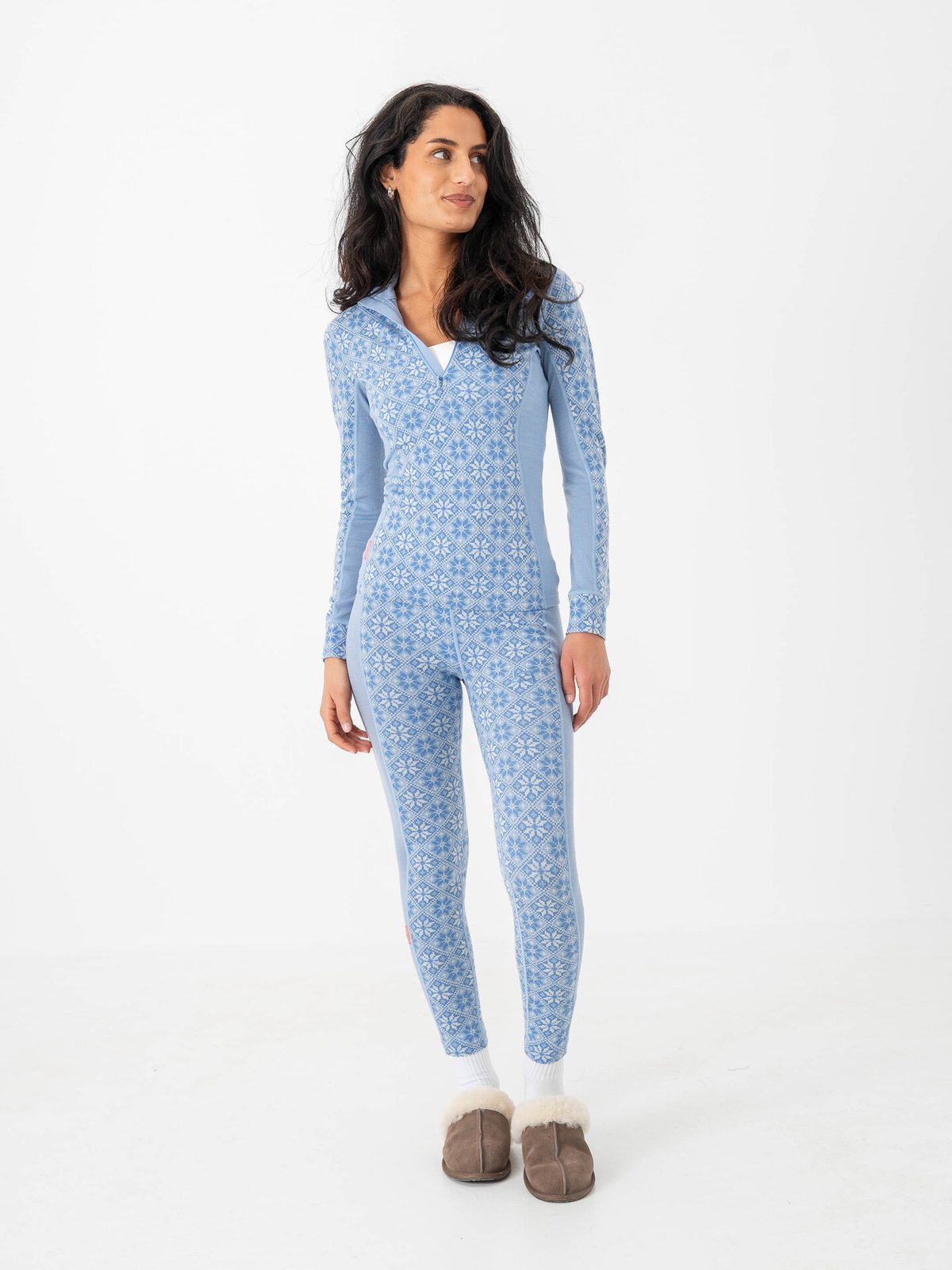 Kari Traa Rose Half Zip Iris Blue