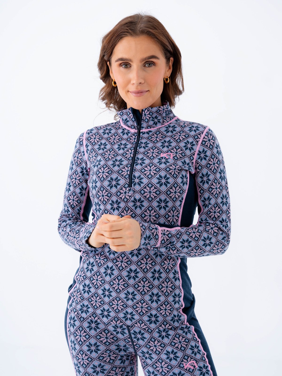 Kari Traa Rose Half Zip Roy Blue