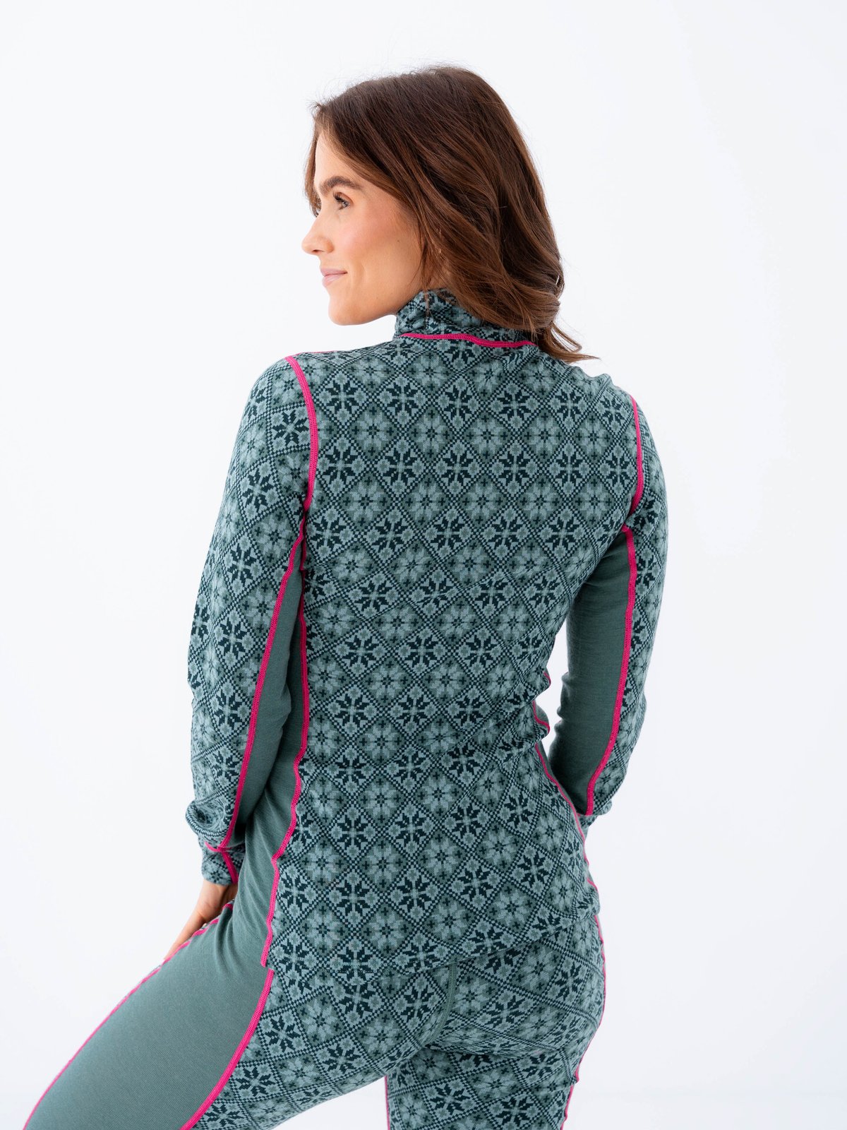 Kari Traa Rose Half Zip Sage