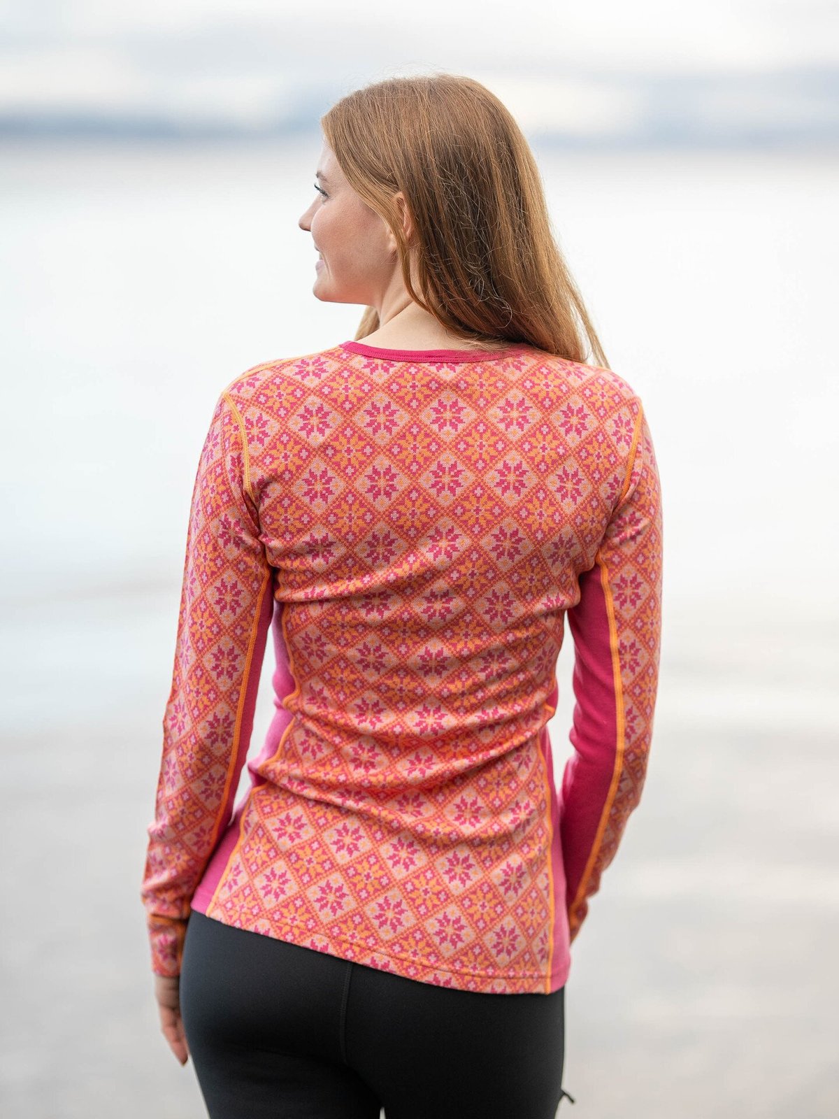 Kari Traa Rose Long Sleeve Berry Pink