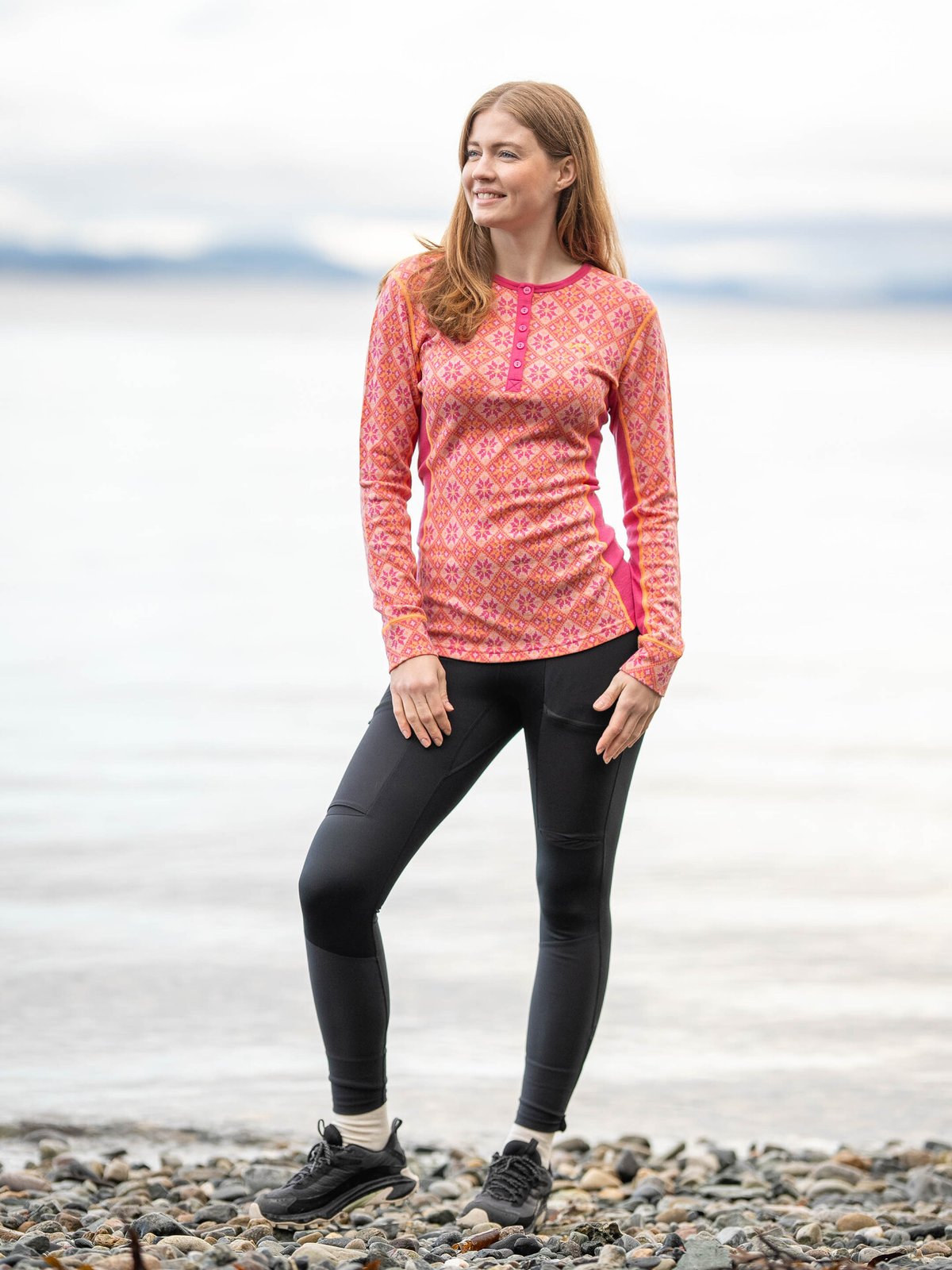 Kari Traa Rose Long Sleeve Berry Pink