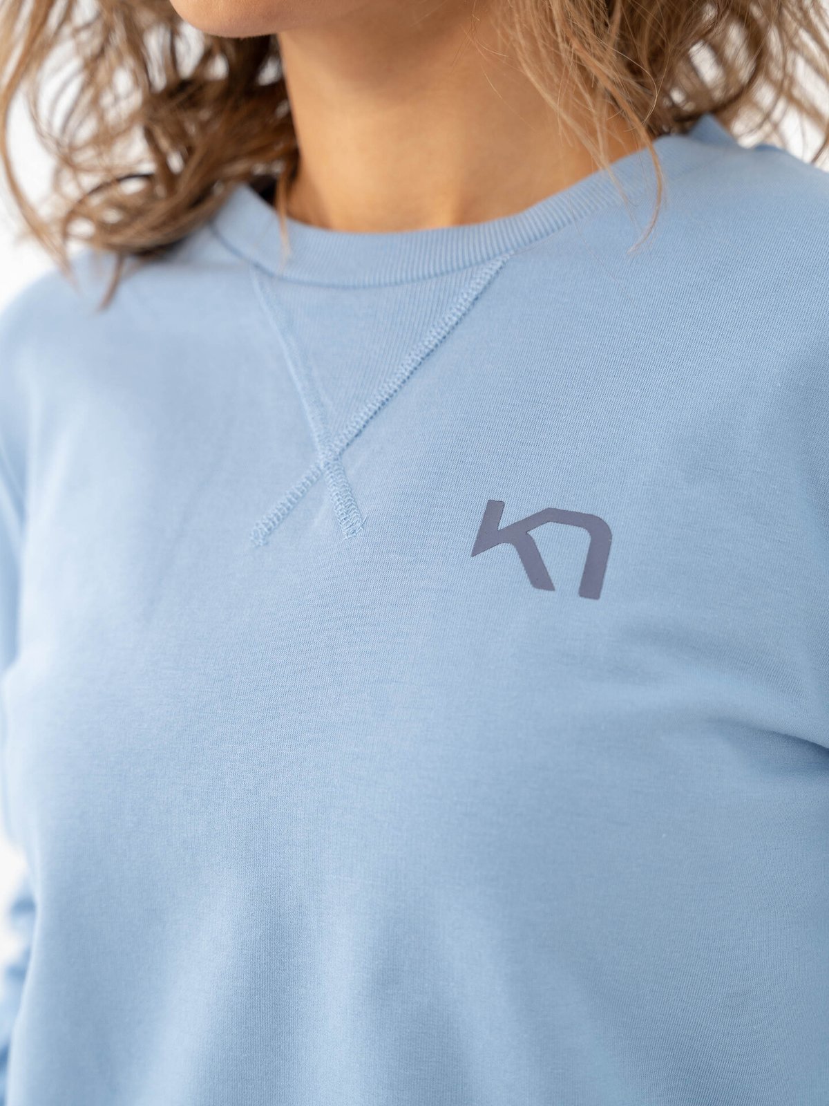 Kari Traa Kari Crew Pastel Light Blue