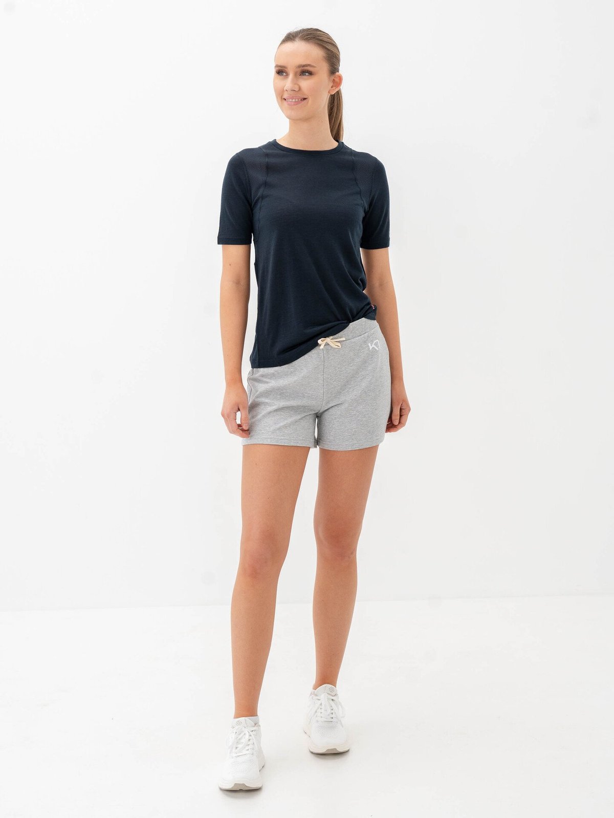 Kari Traa Kari Shorts Light Grey Melange