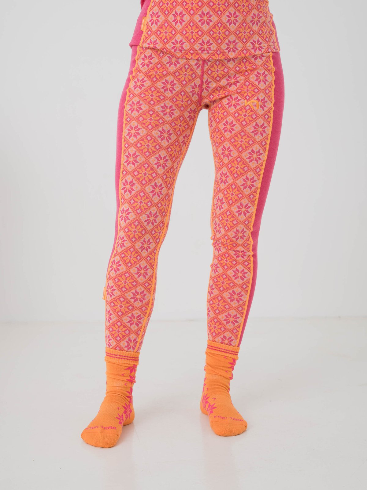 Kari Traa Rose High Waist Pant Berry Pink