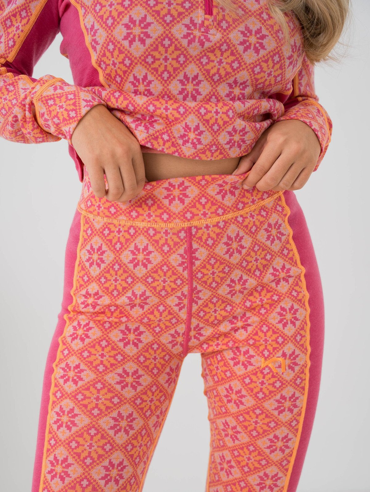 Kari Traa Rose High Waist Pant Berry Pink