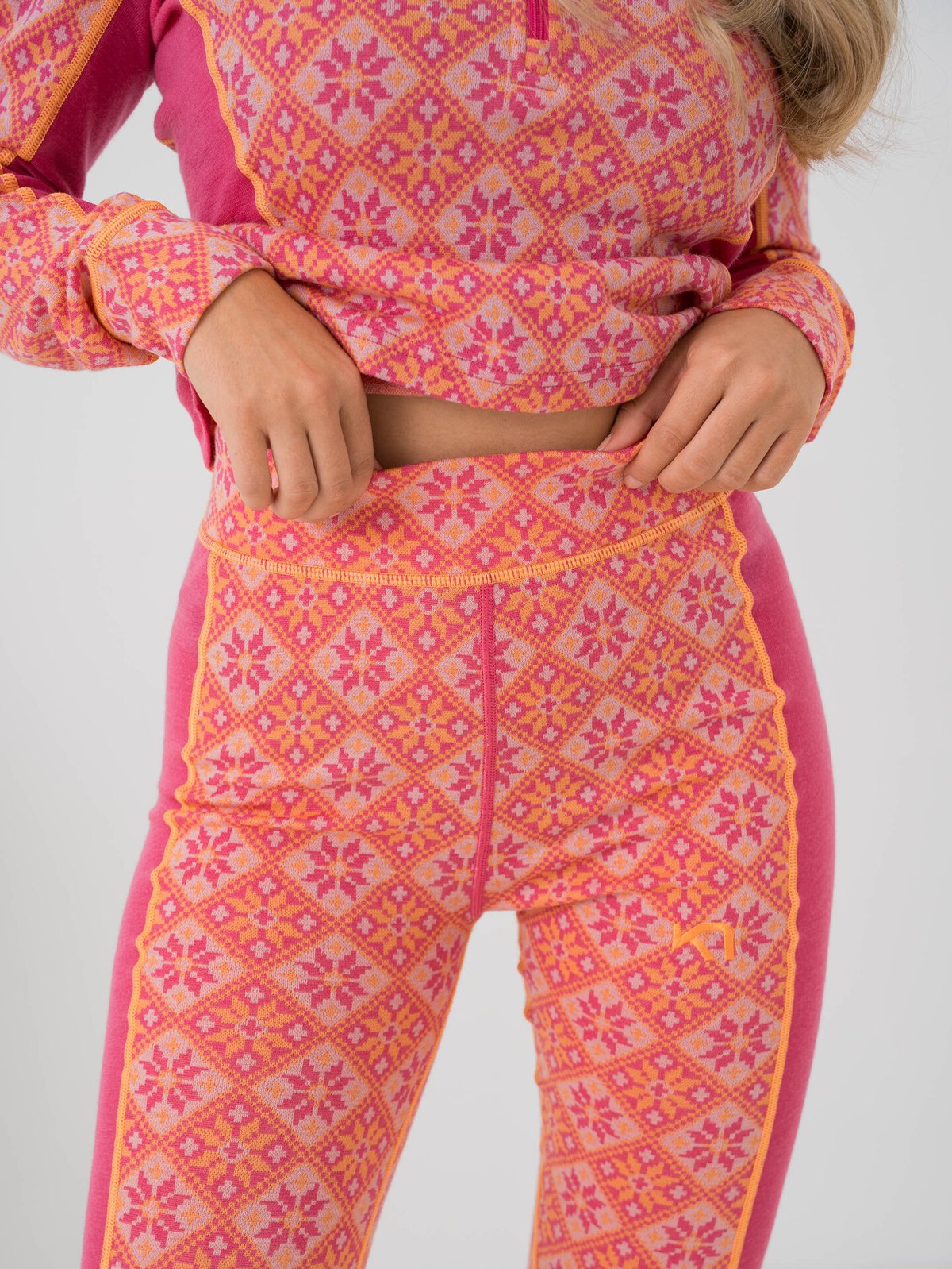 Kari Traa Rose High Waist Pant Berry Pink