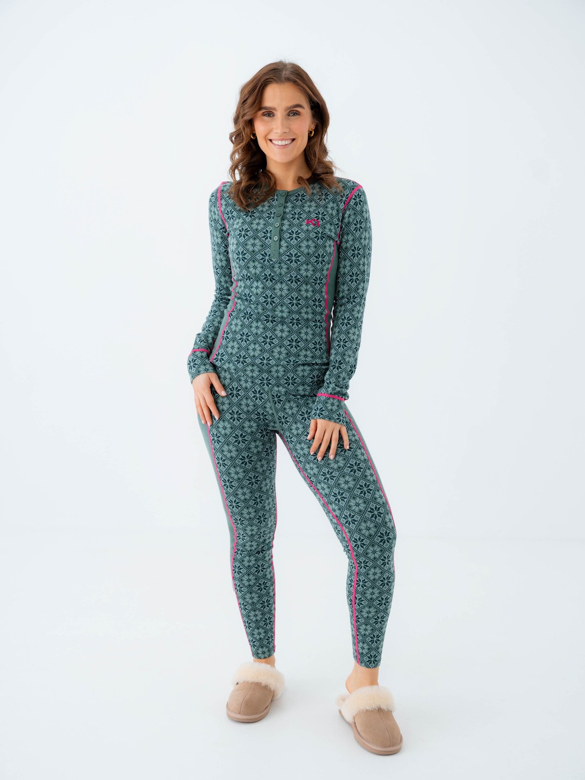 Kari Traa Rose High Waist Pant Sage