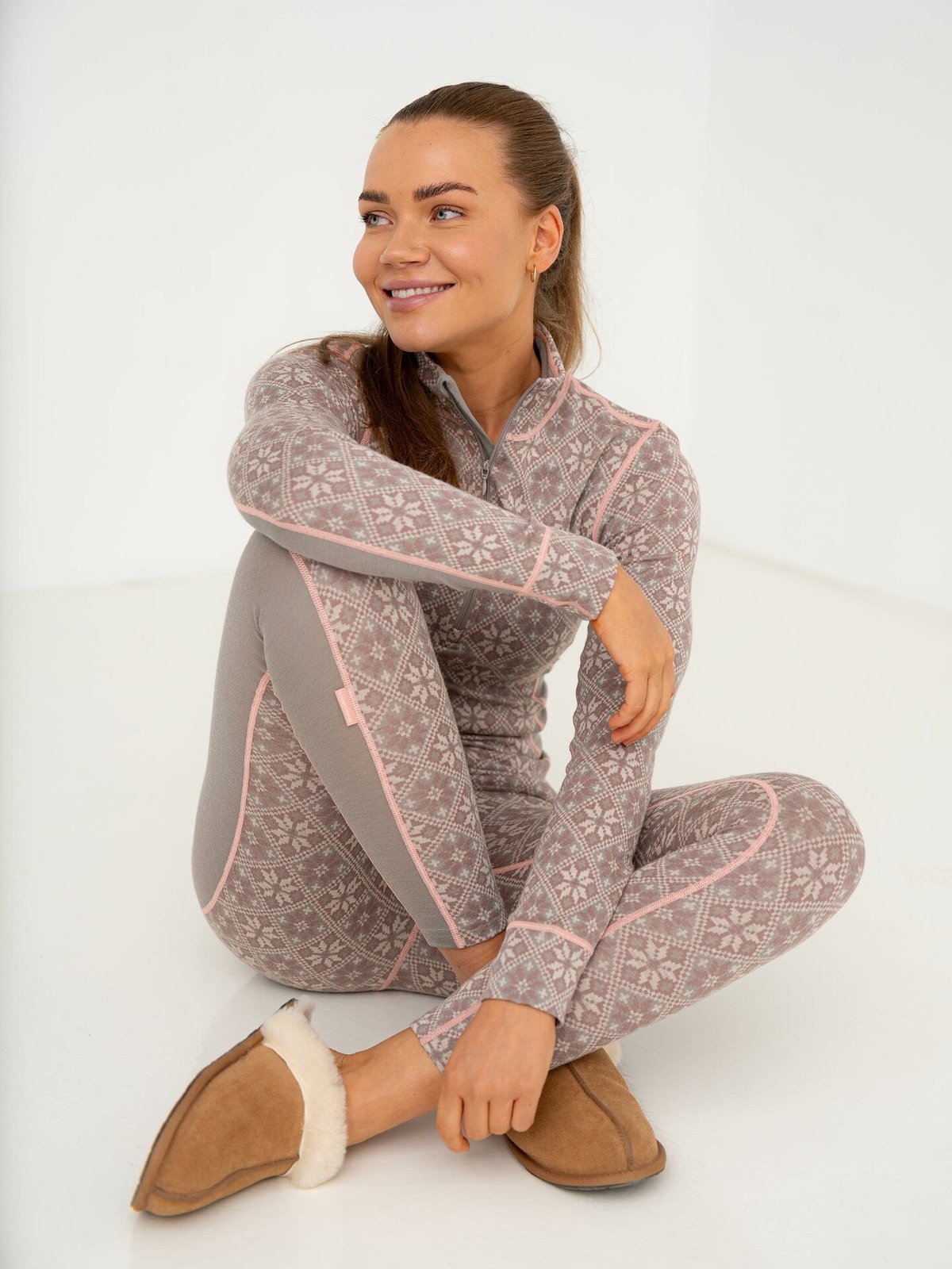 Kari Traa Rose High Waist Pant Taupe