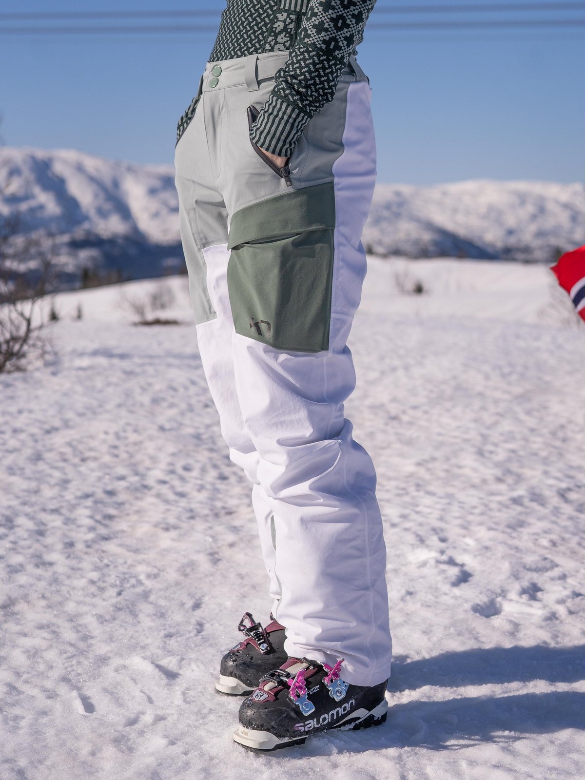 Kari Traa Agnes Ski Pant White