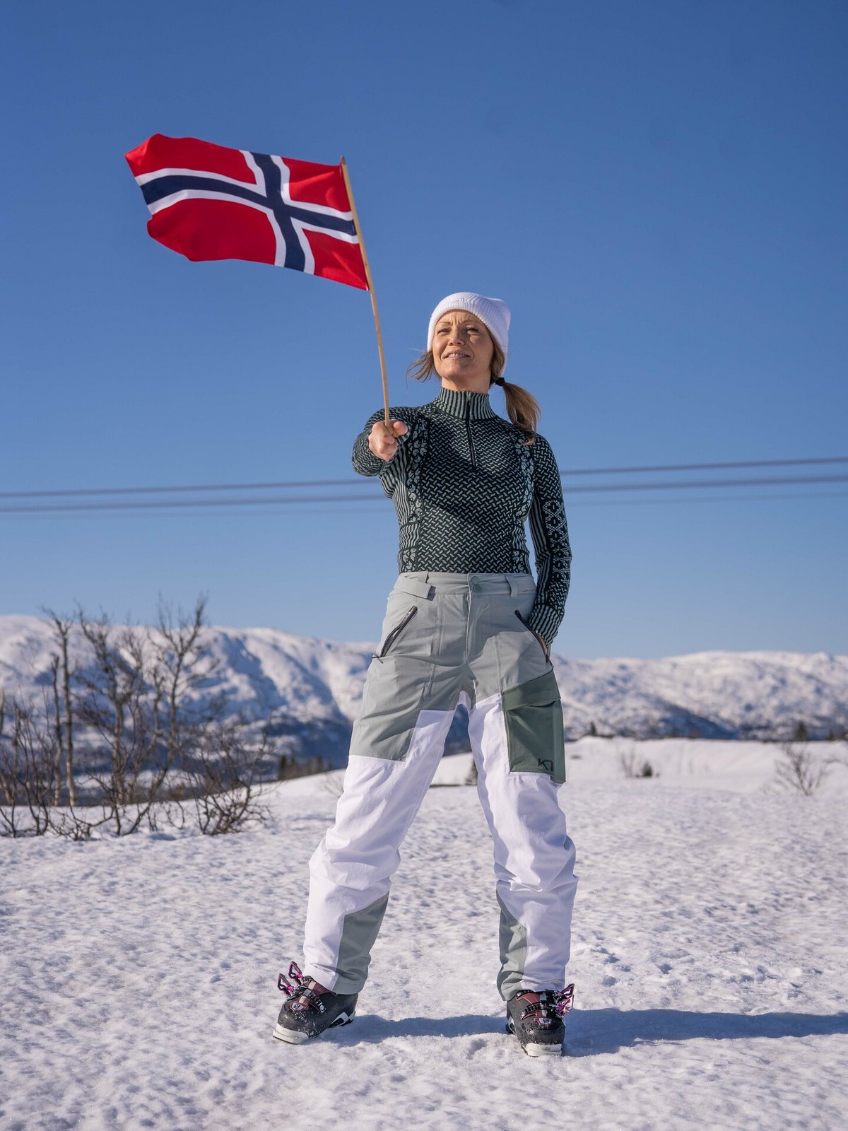 Kari Traa Agnes Ski Pant White