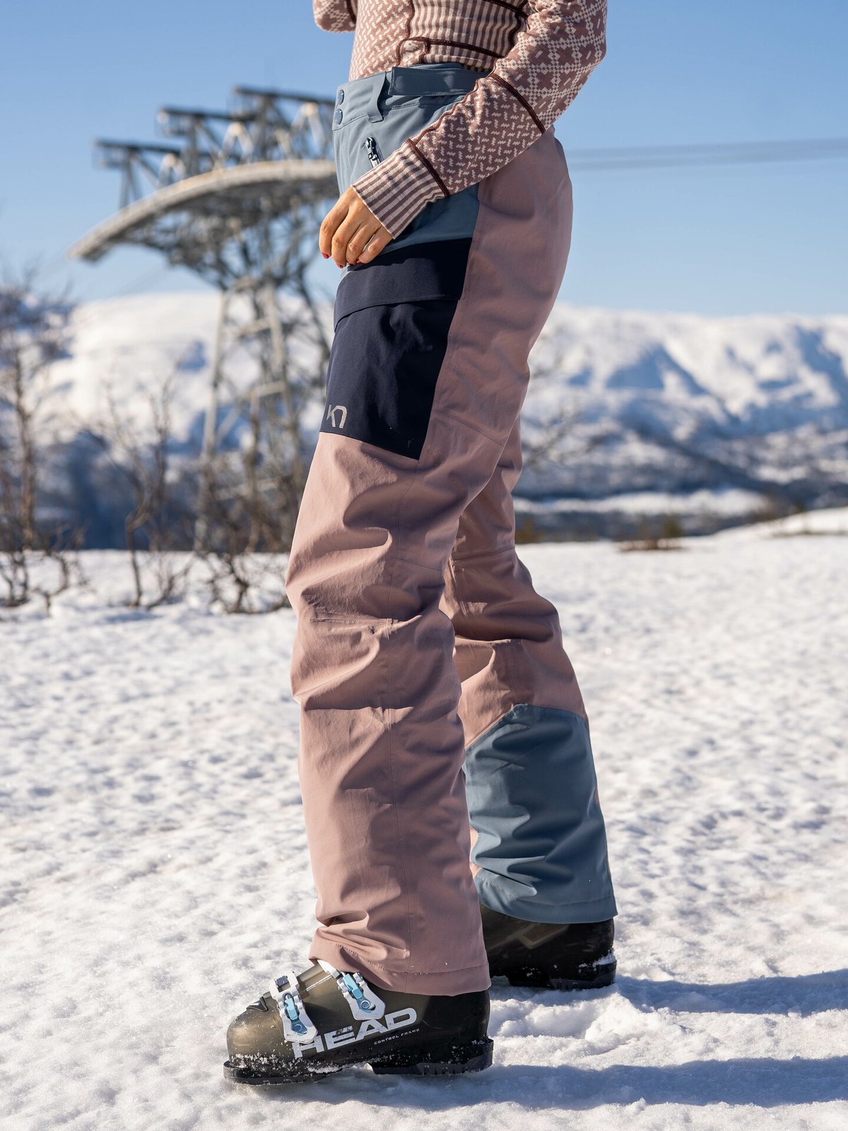 Kari Traa Agnes Ski Pant Taupe