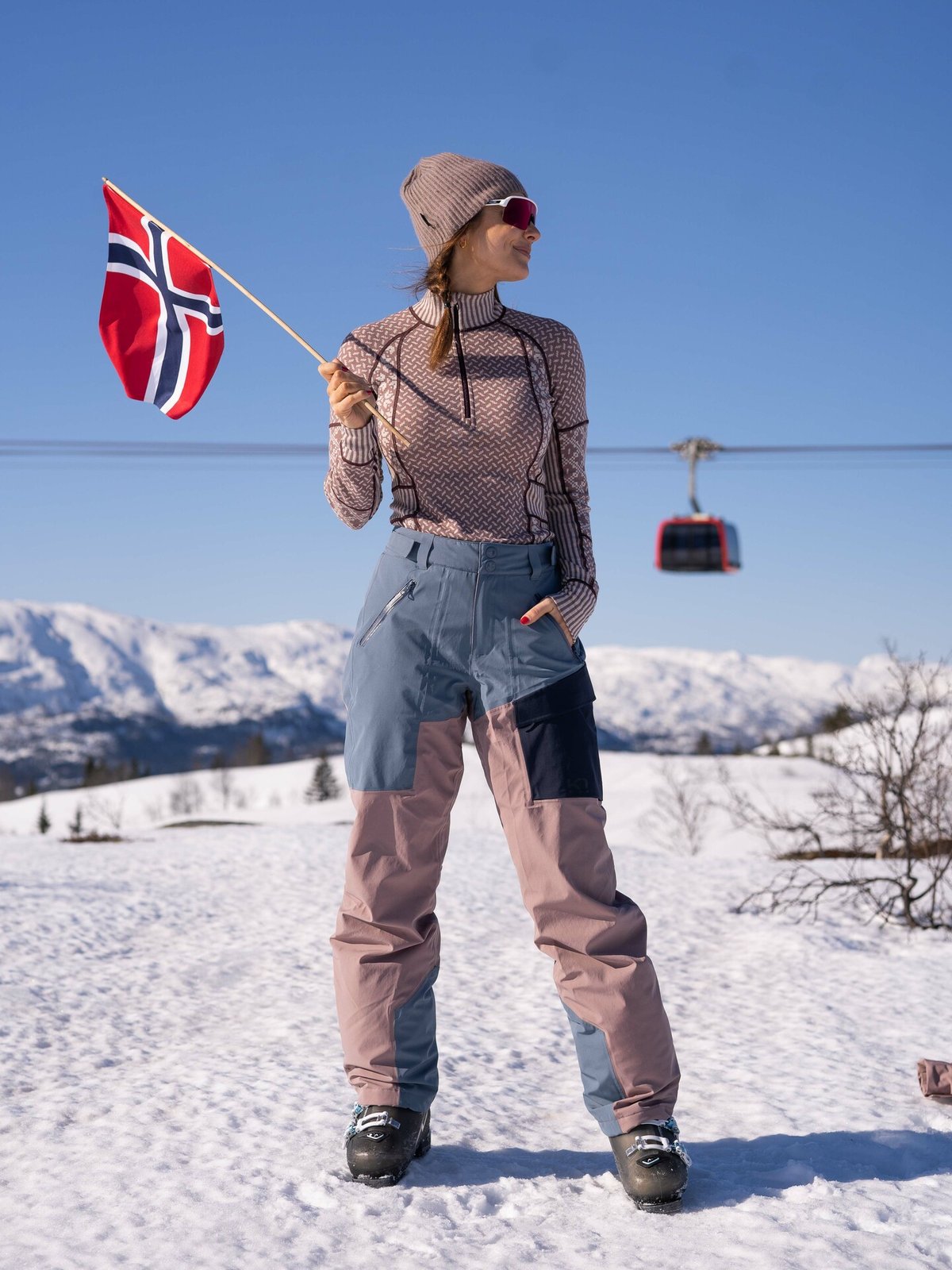Kari Traa Agnes Ski Pant Taupe