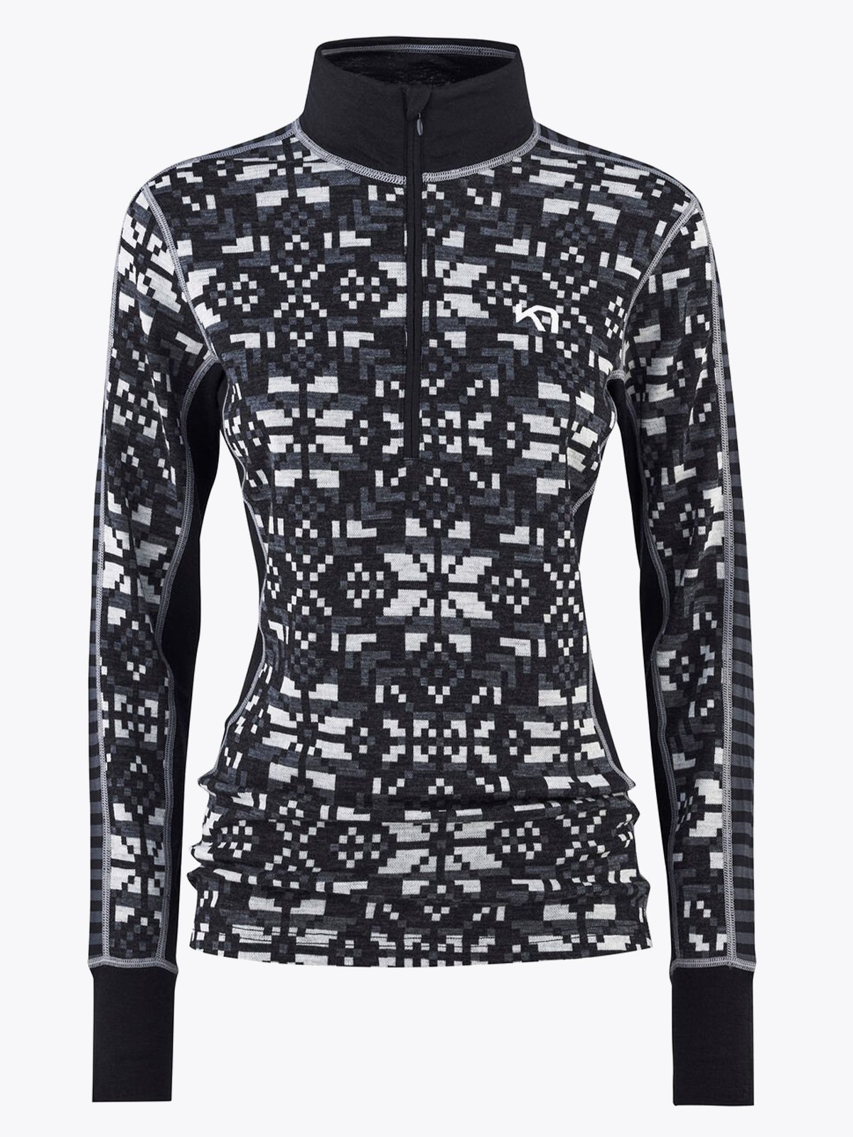 Kari Traa Else Half Zip Black