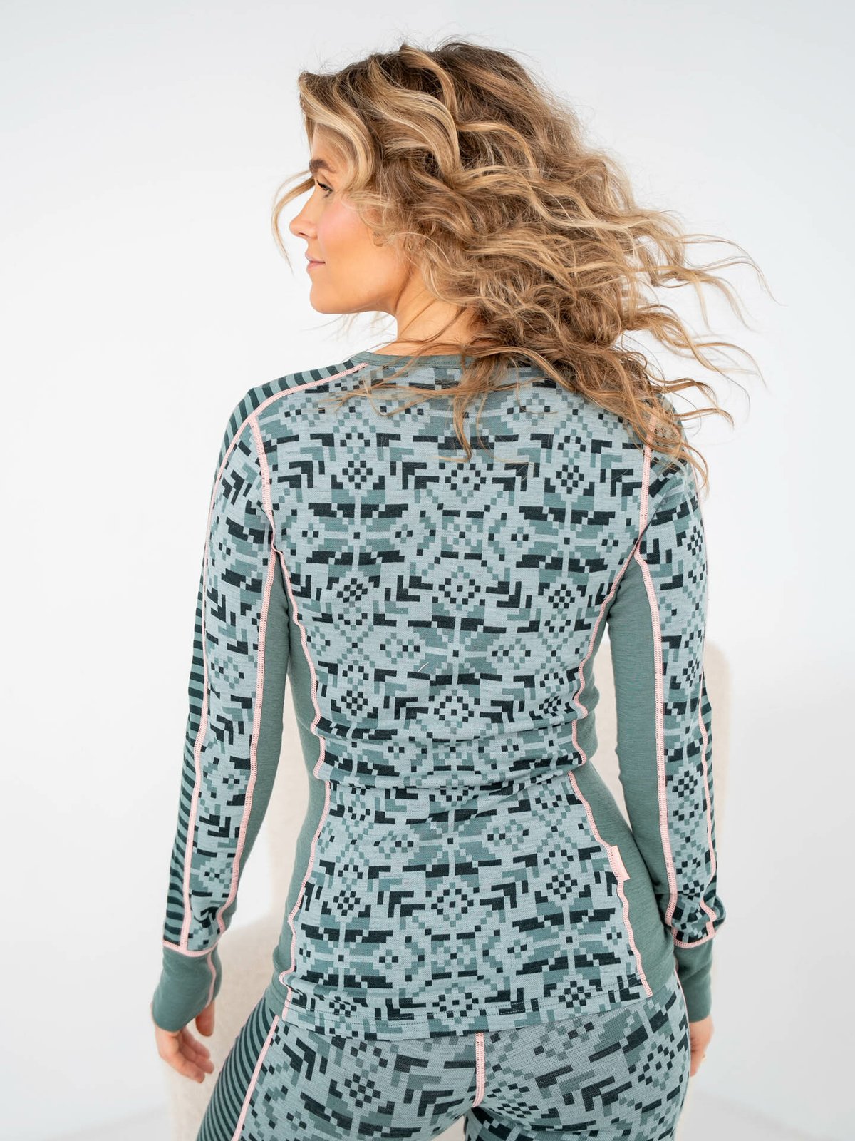 Kari Traa Else Long Sleeve Murk Green