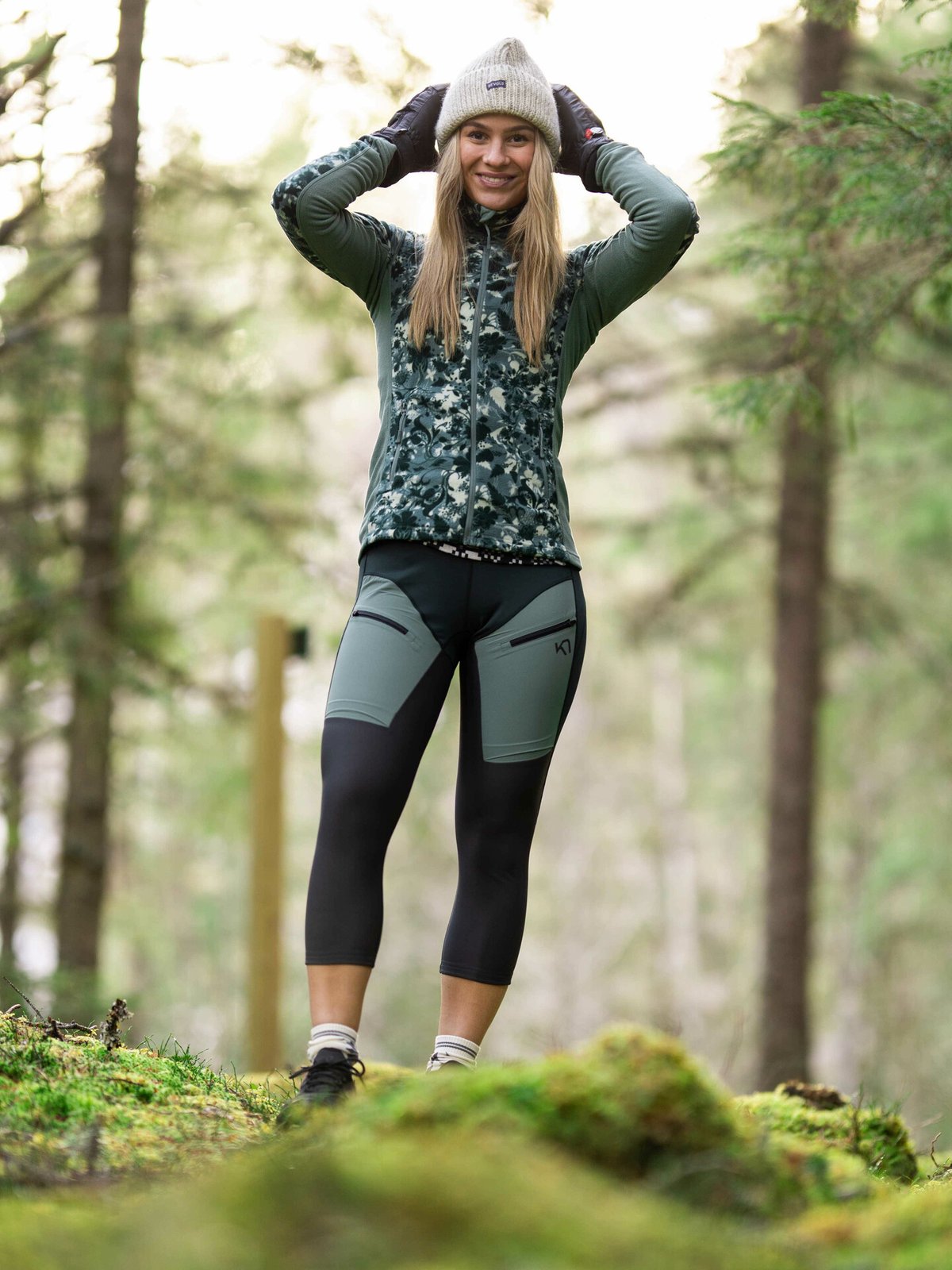 Kari Traa Ane Hiking Capri Pine