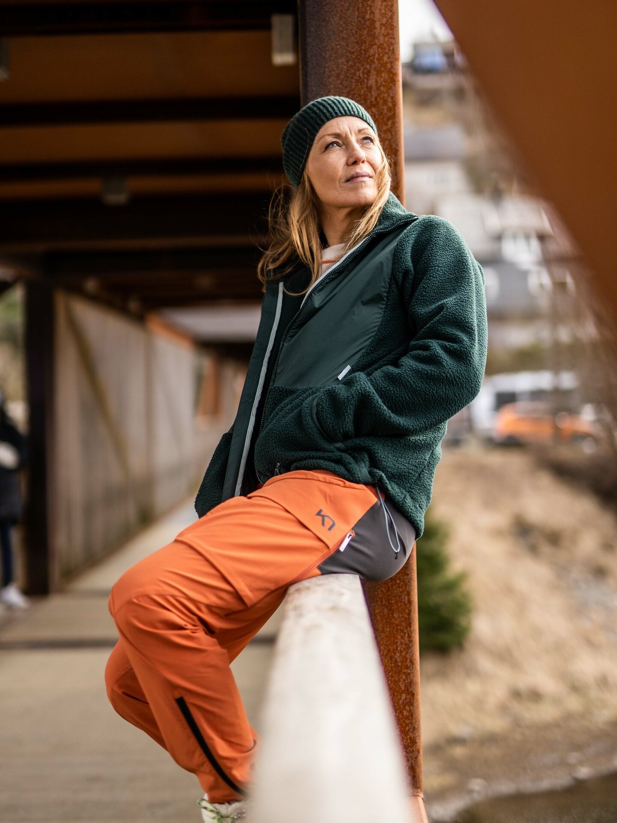 Kari Traa Røthe Windbreaker Pine