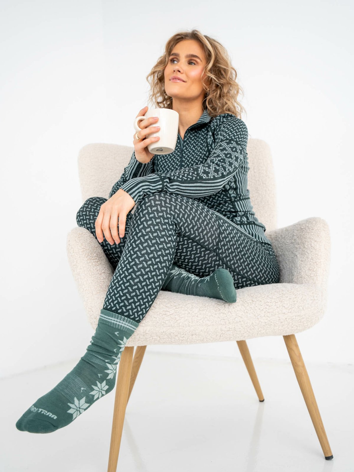 Kari Traa Åkle Sock 2 pk Pine - Get Inspired Exclusive Collection