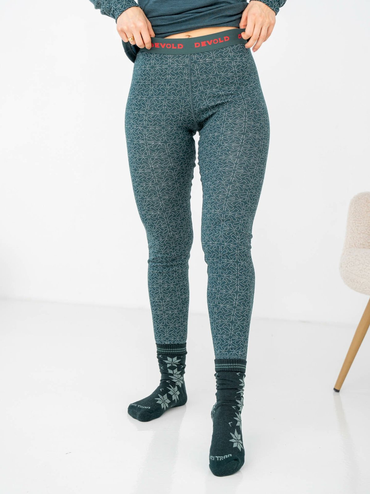 Kari Traa Åkle Sock 2 pk Pine - Get Inspired Exclusive Collection