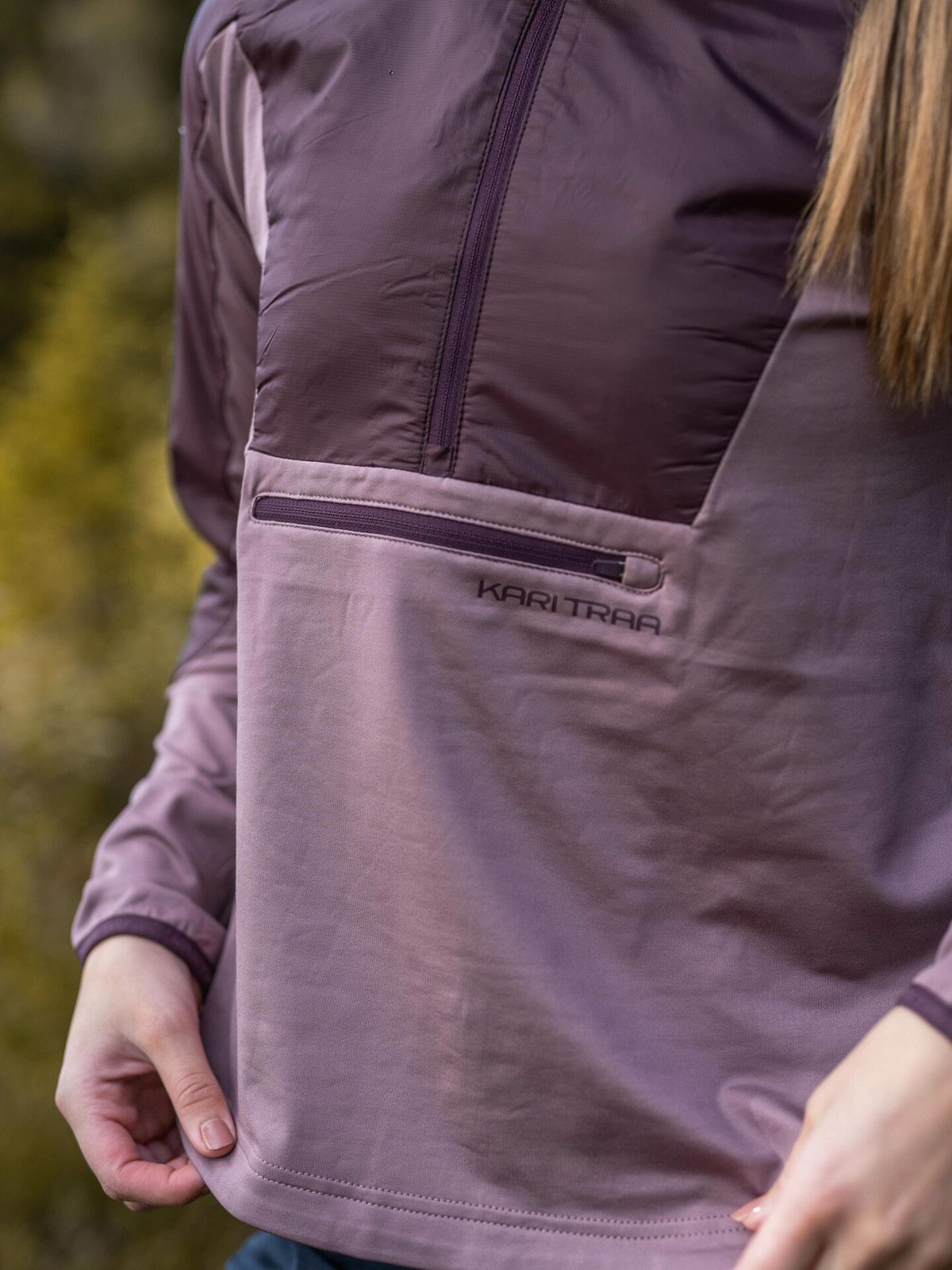 Kari Traa Henni Hybrid Taupe Dusty Pink