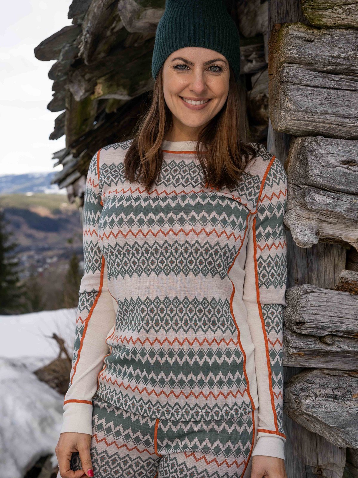 Kari Traa Agnes Longsleeve Natural white