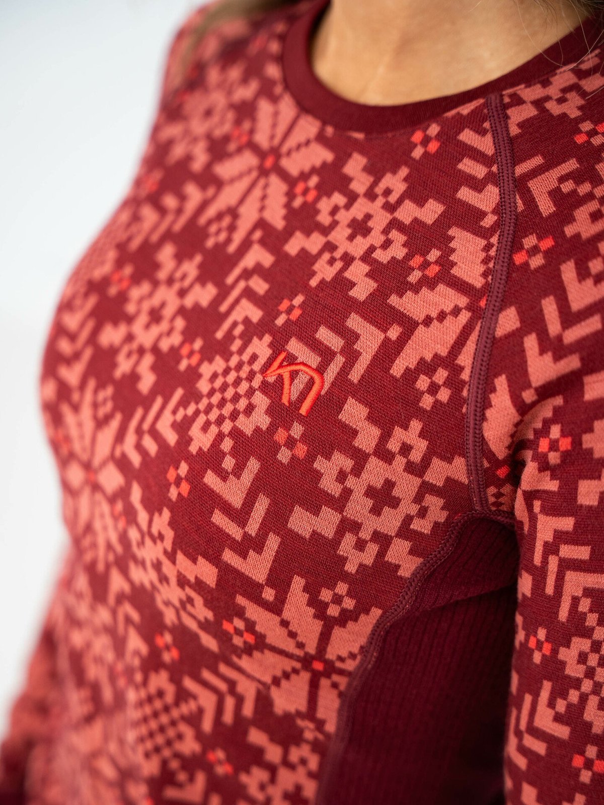 Kari Traa Edith Long Sleeve Rouge Pink