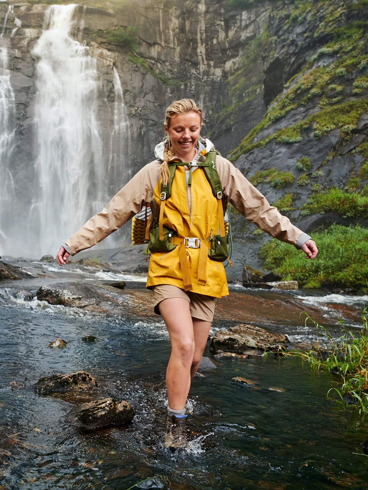 Kari Traa Sanne 3L Anorak Juice Yellow