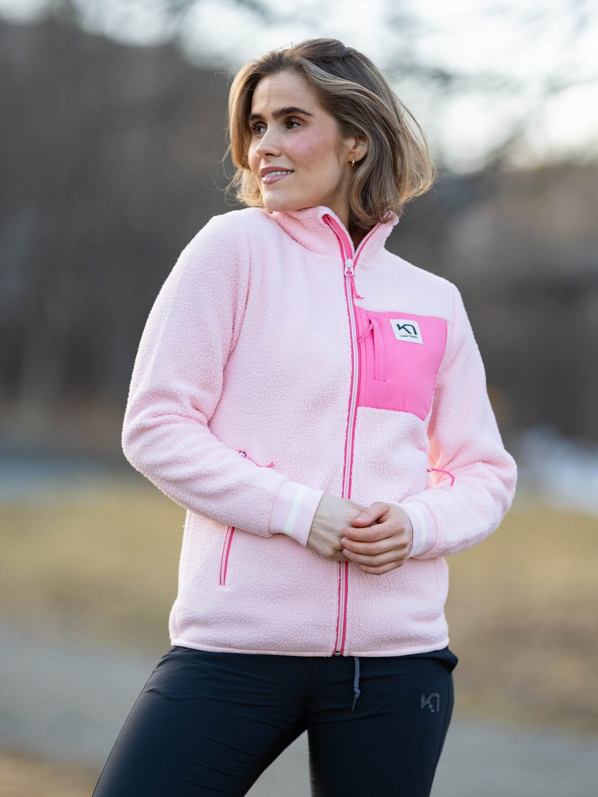 Kari Traa Røthe Midlayer Cotton Candy