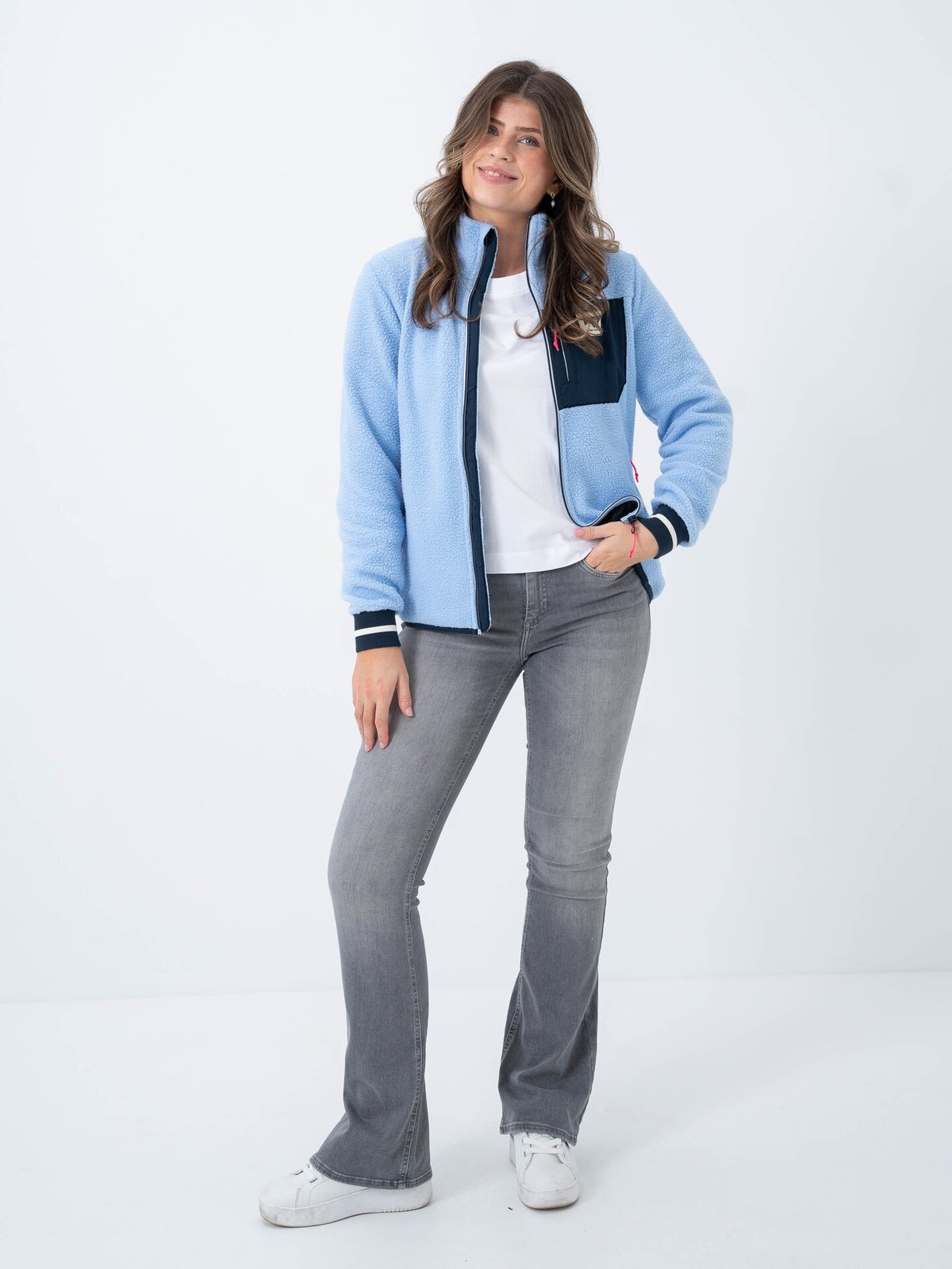 Kari Traa Røthe Midlayer Pastel Light Blue