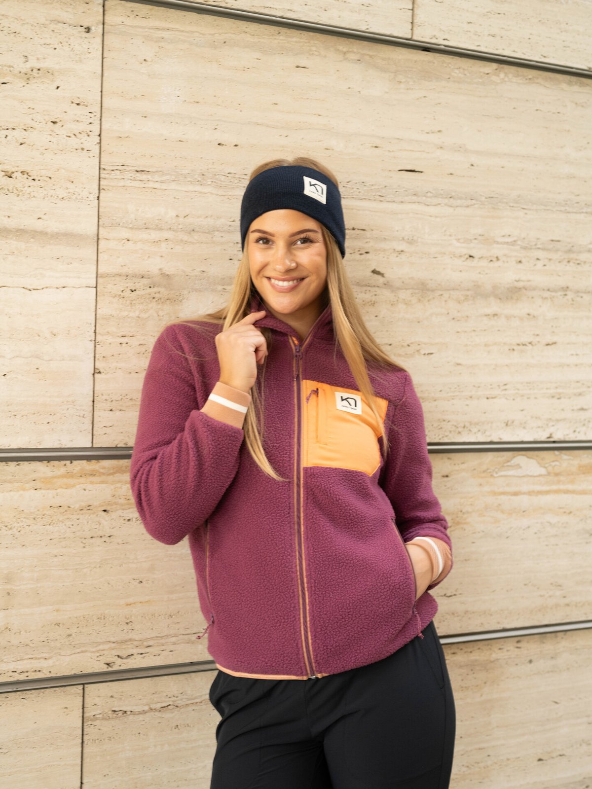 Kari Traa Røthe Midlayer Plum