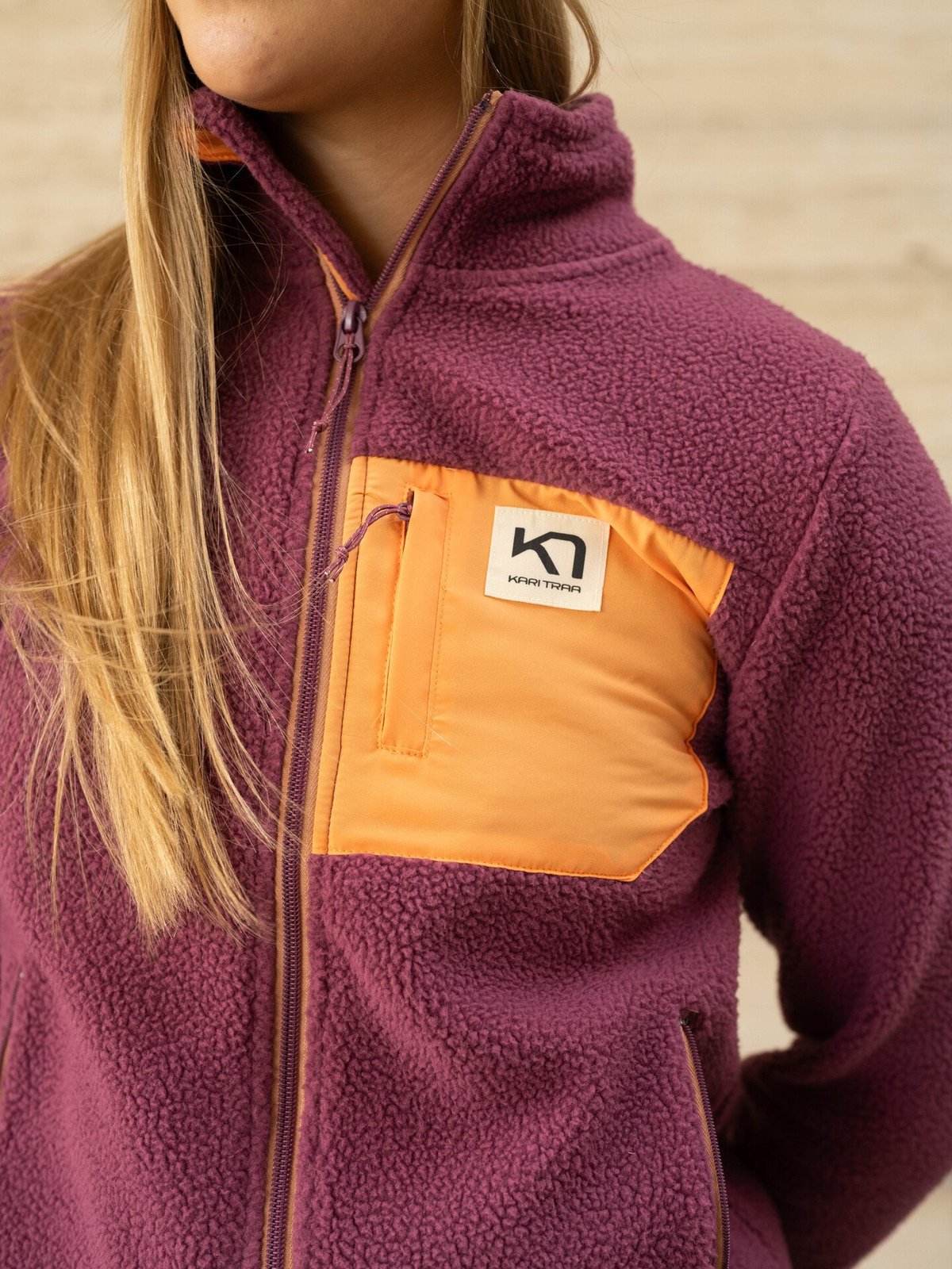 Kari Traa Røthe Midlayer Plum