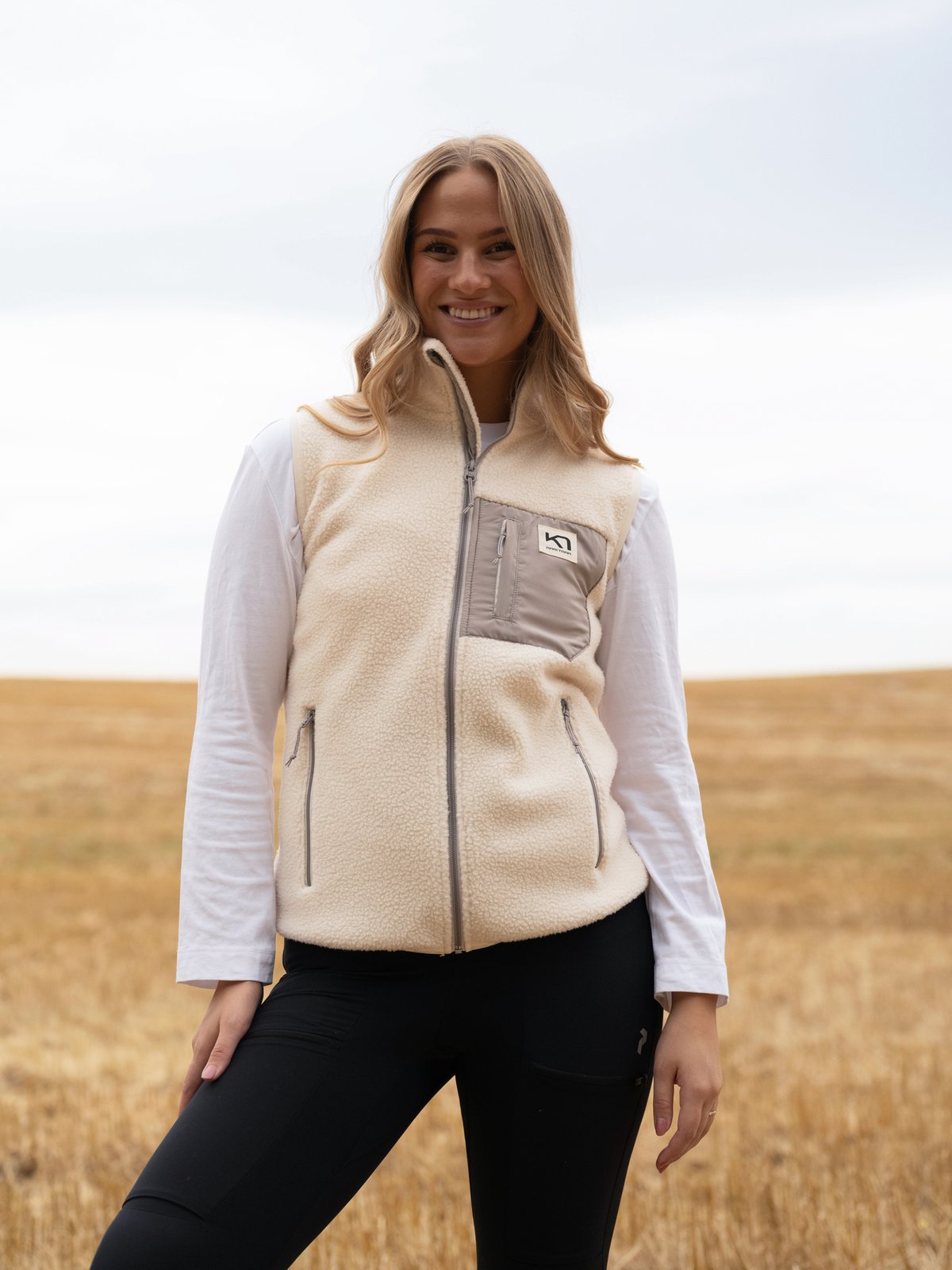 Kari Traa Røthe Vest Bjerk White