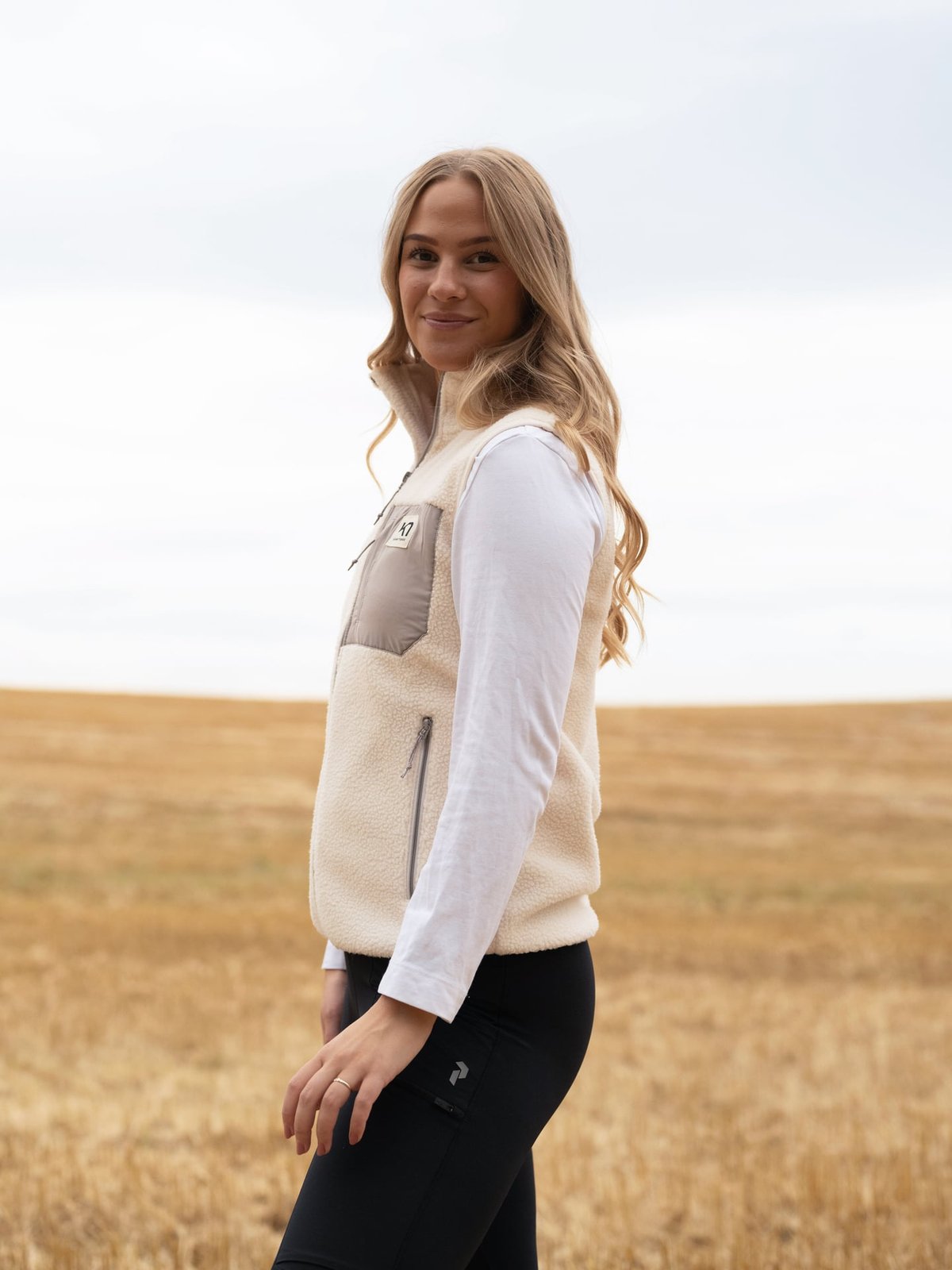 Kari Traa Røthe Vest Bjerk White