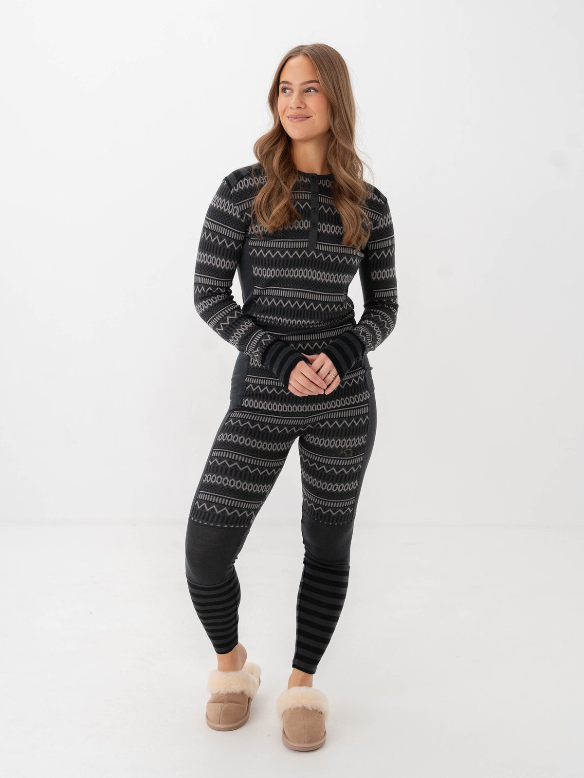 Kari Traa Åkle High-Waist Pant Dark Grey