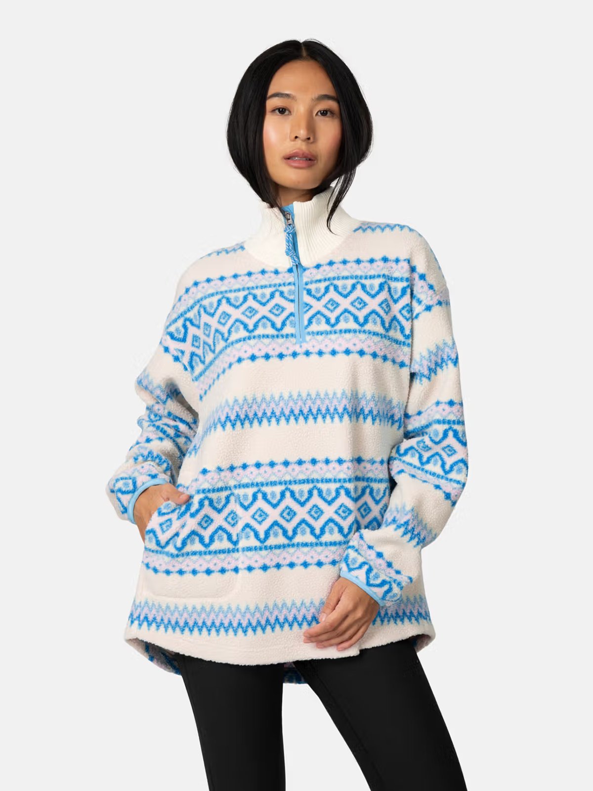 Kari Traa Ruthie Midlayer Half-Zip Ocean