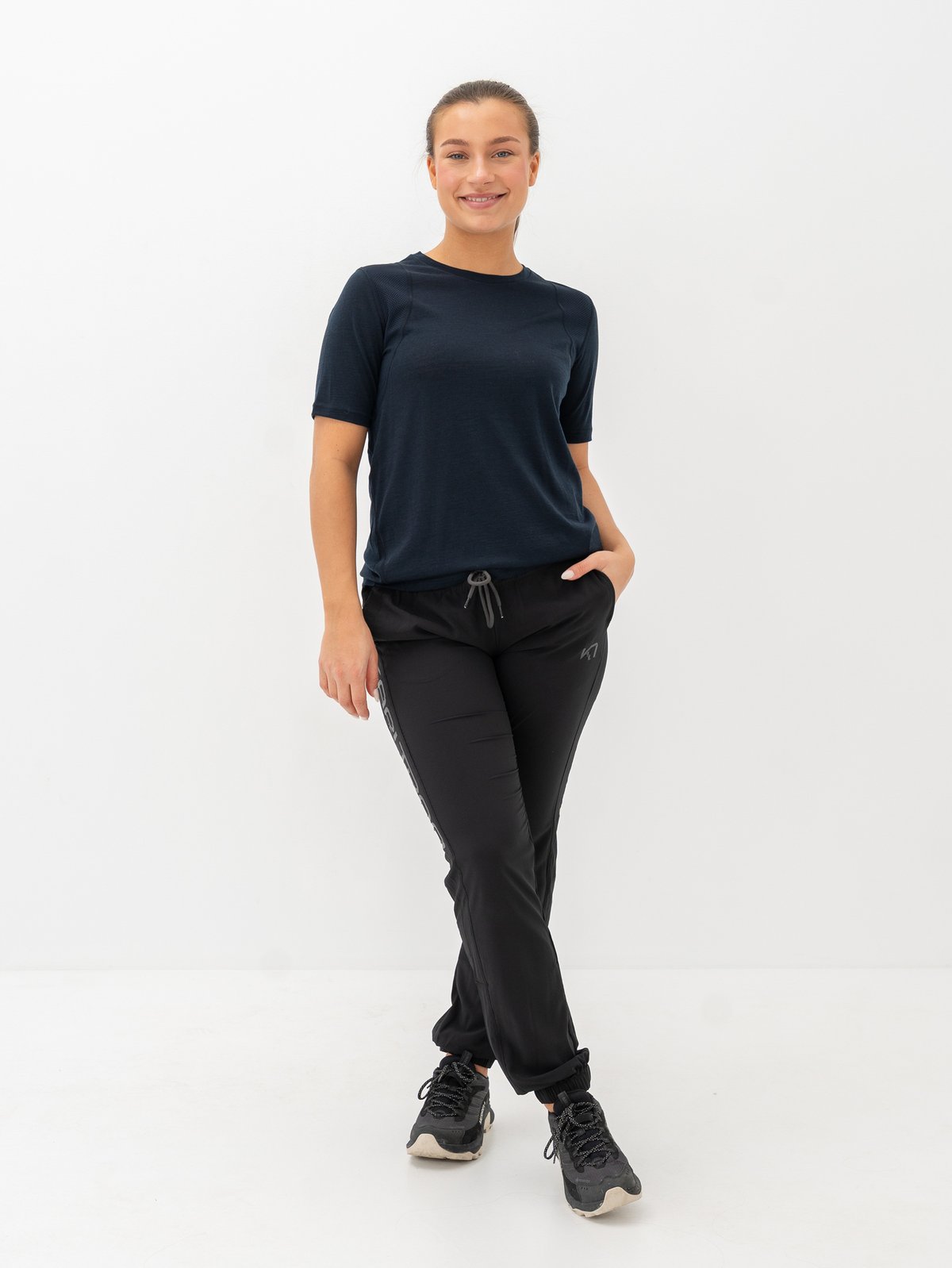 Kari Traa Embla Wool Tee Royal