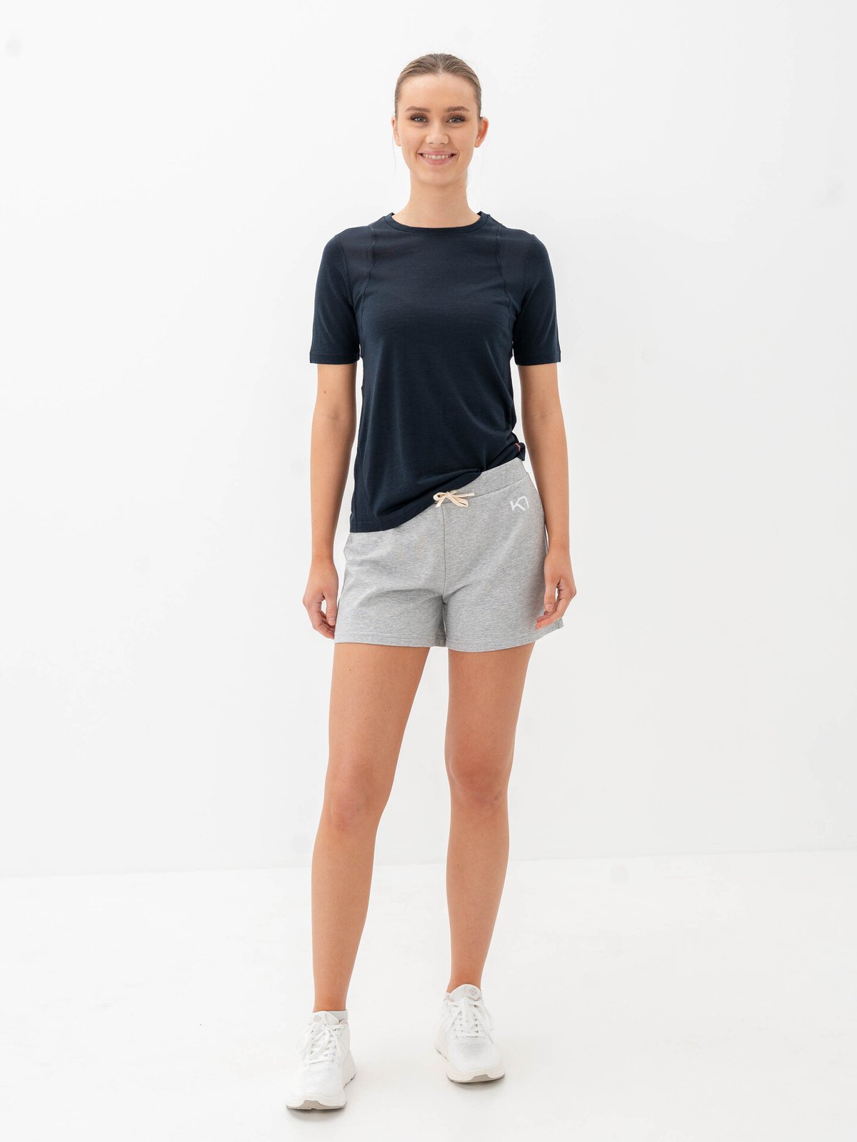 Kari Traa Embla Wool Tee Royal
