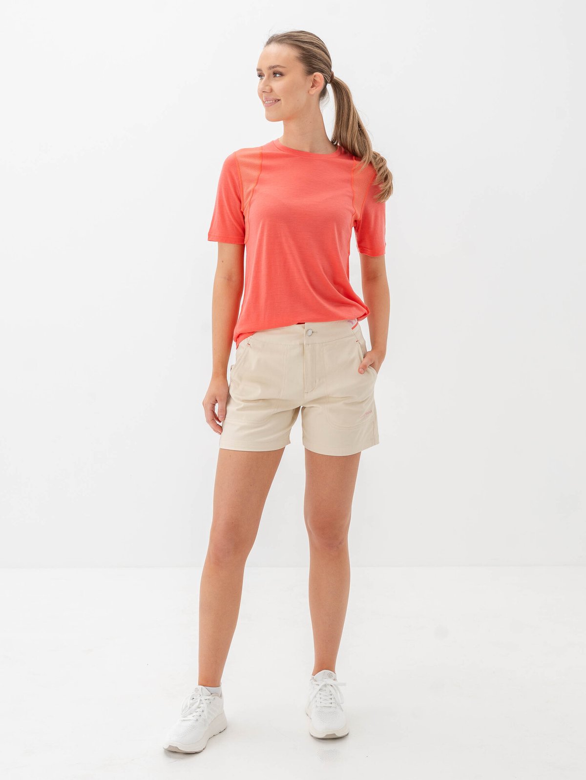 Kari Traa Thalena Shorts Bjerk White