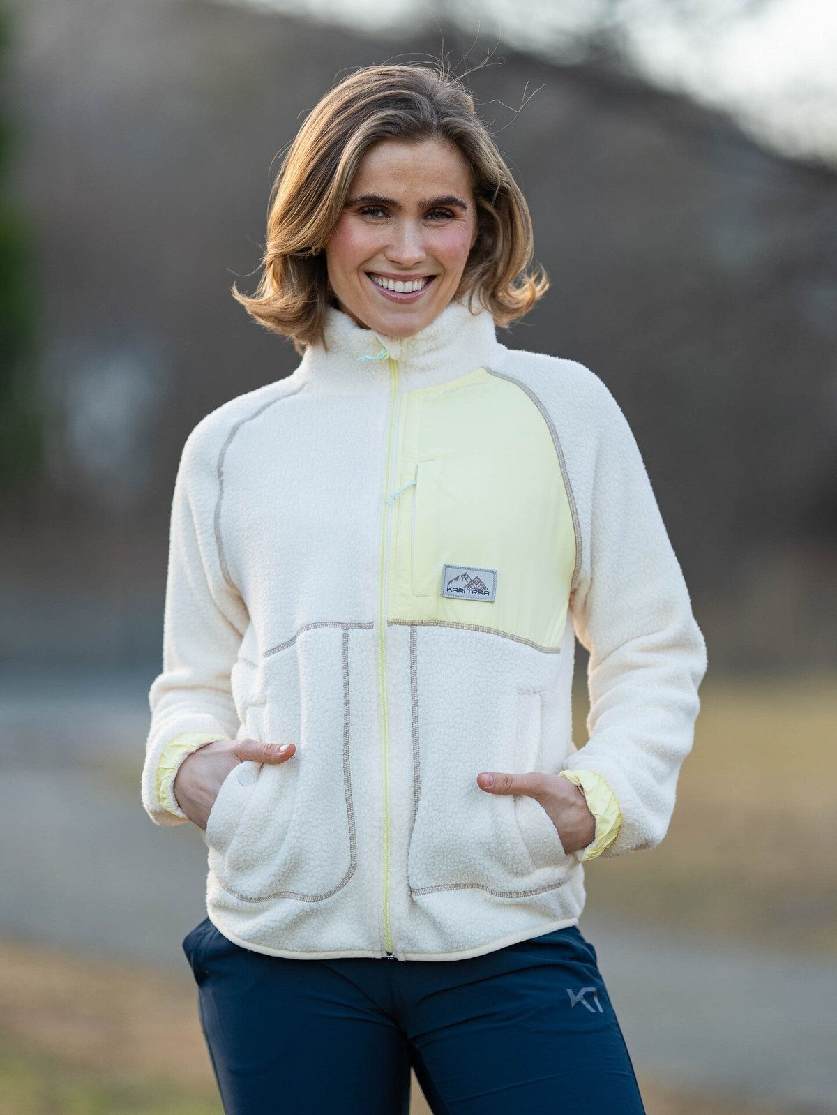 Kari Traa Emma Midlayer Natural White