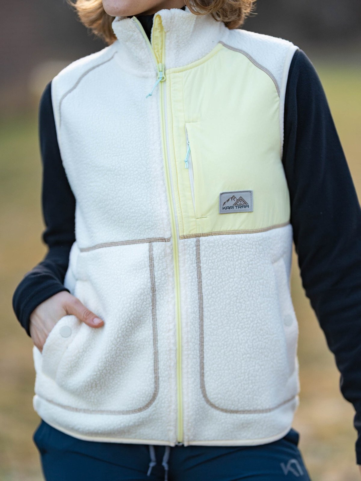 Kari Traa Emma Vest Natural White