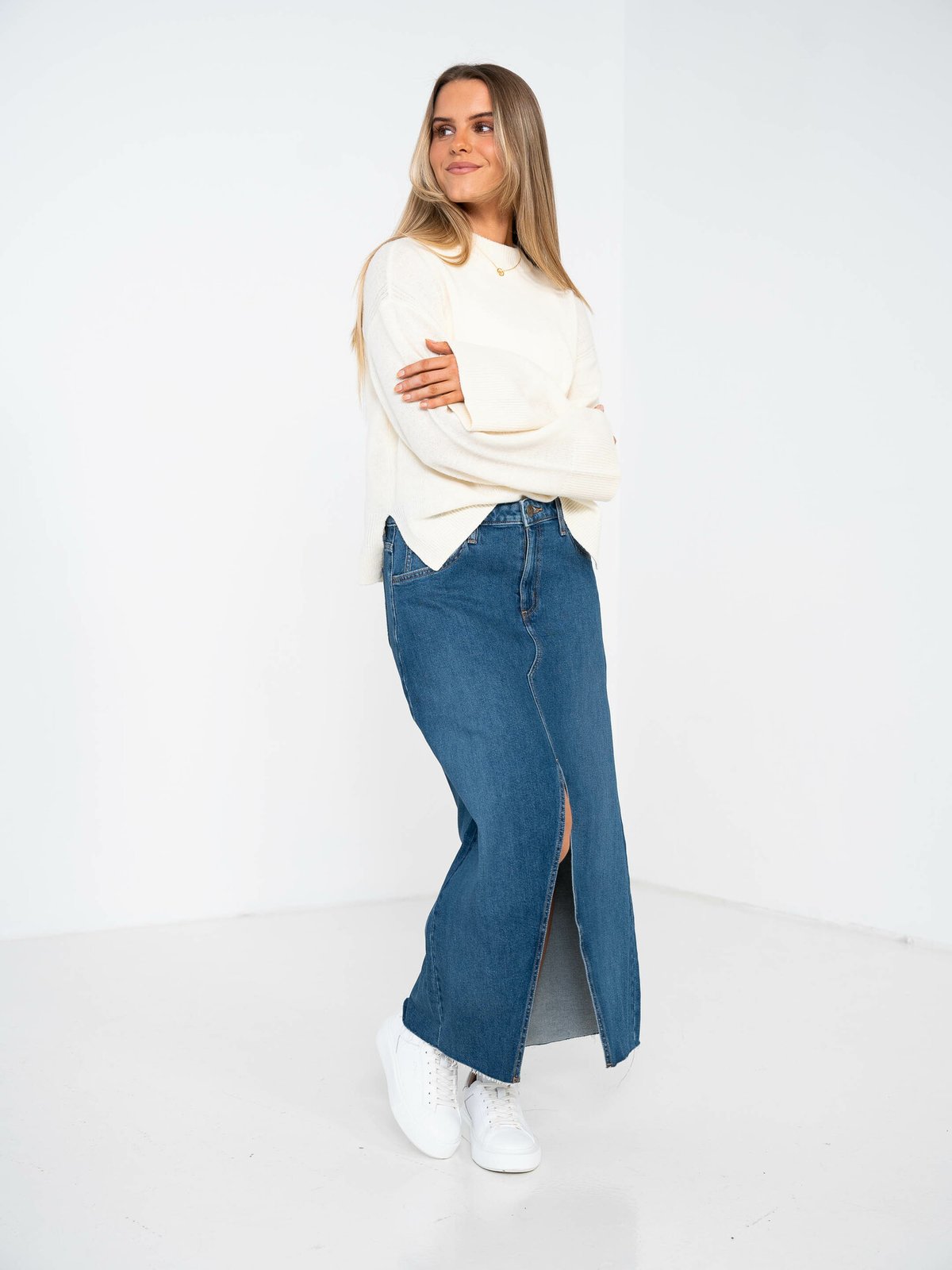 Lee Maxi Skirt Sunken Waterfall