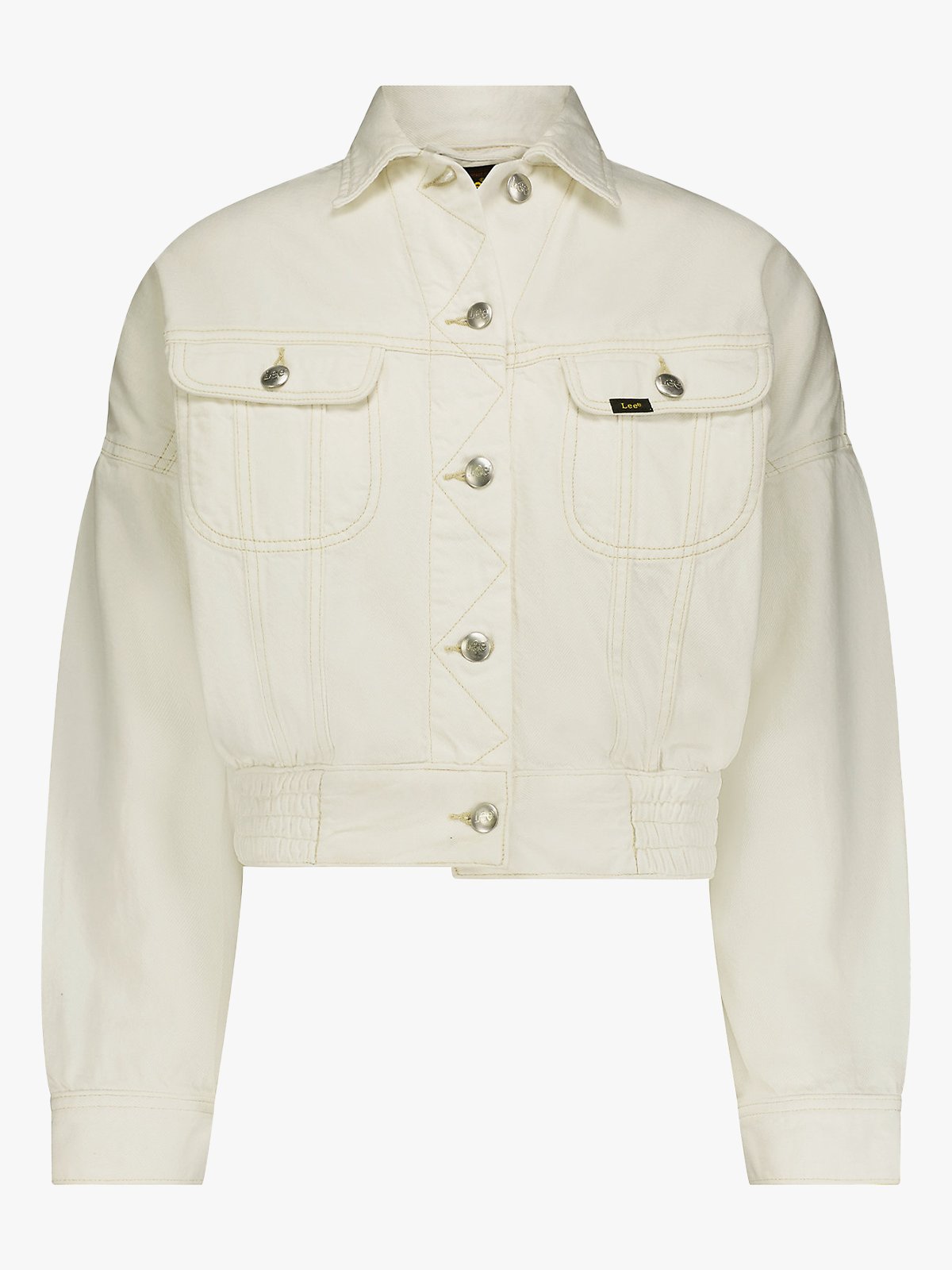 Lee Batwing Rider Jacket Cloud White