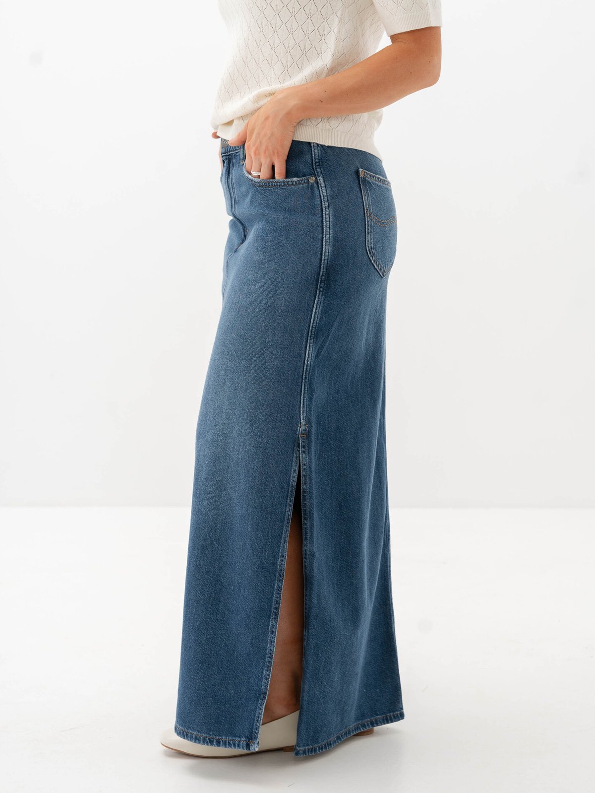 Lee Side Split Maxi Weekend Chill